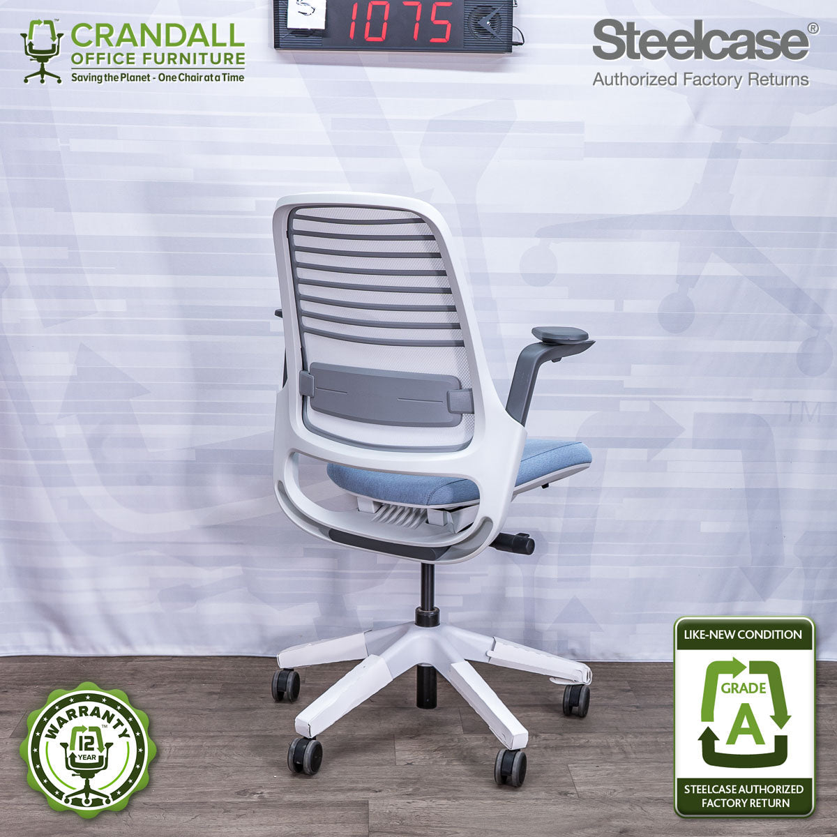 S-1075 - Steelcase Series 1 - Grade A