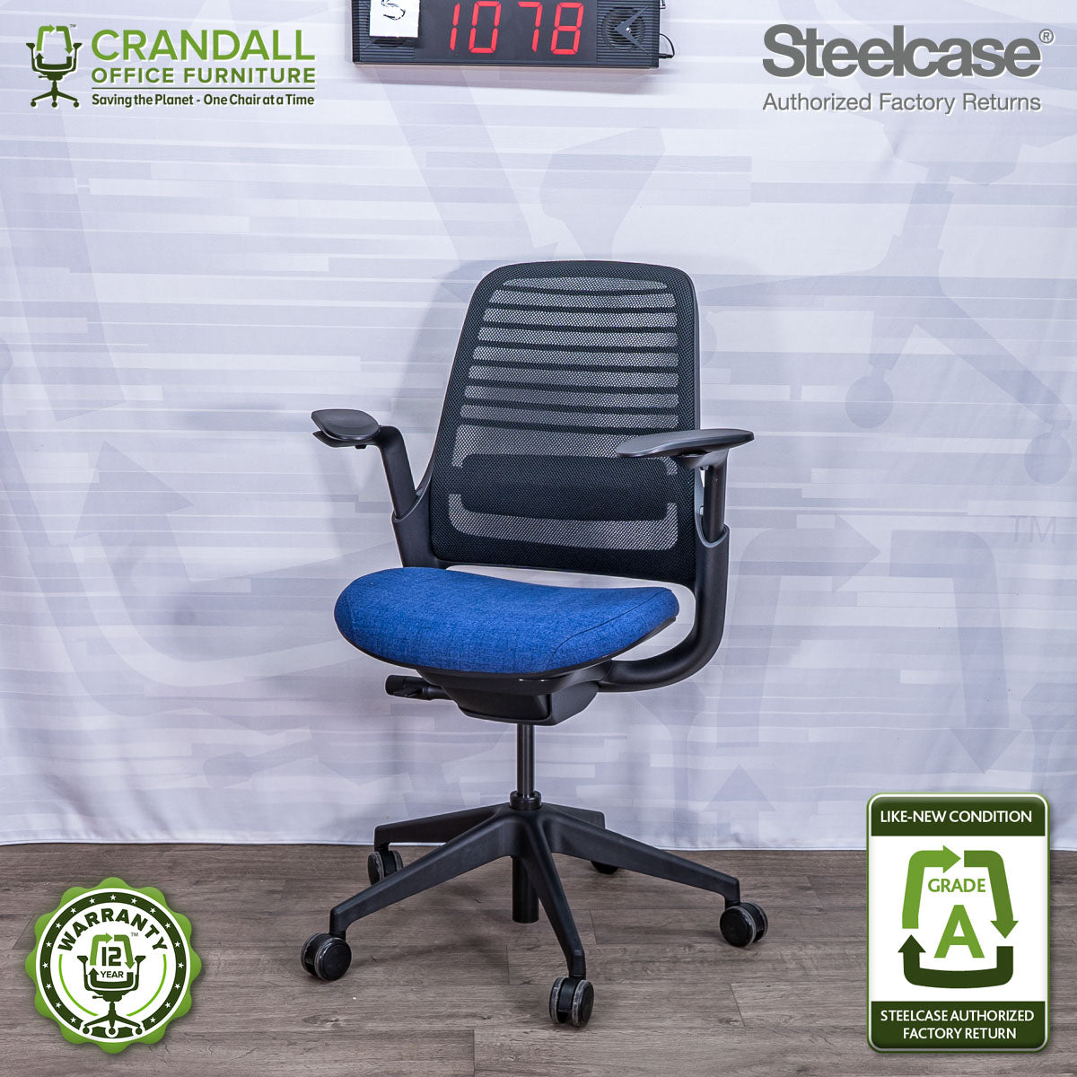 S-1078 - Steelcase Series 1 - Grade A
