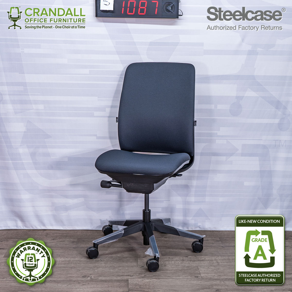 S-1087 - Steelcase Amia - Grade A