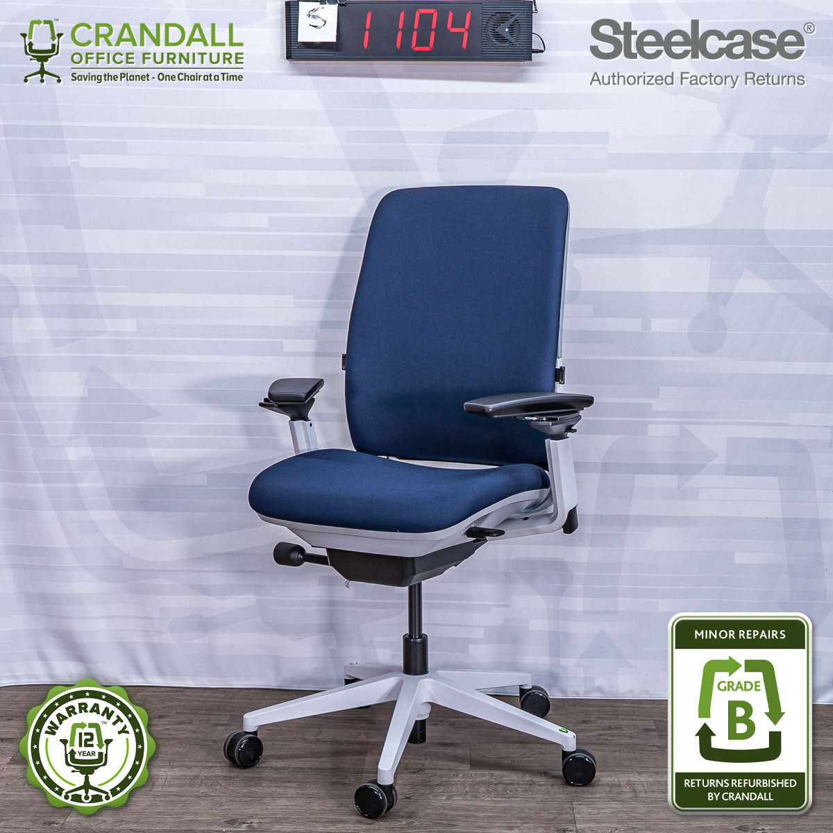 S-1104 - Steelcase Amia - Grade B