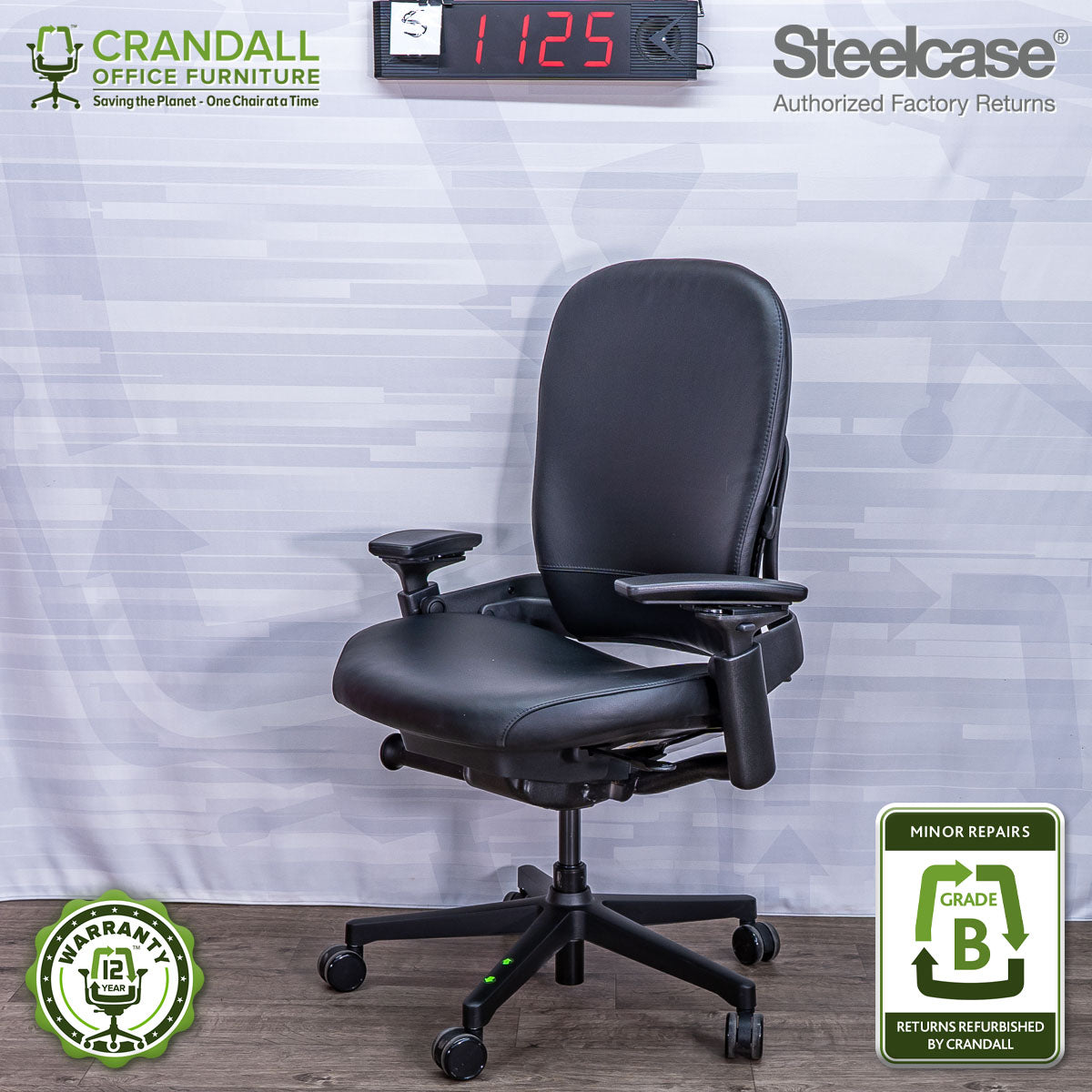 S-1125 - Steelcase Leap Plus - Grade B