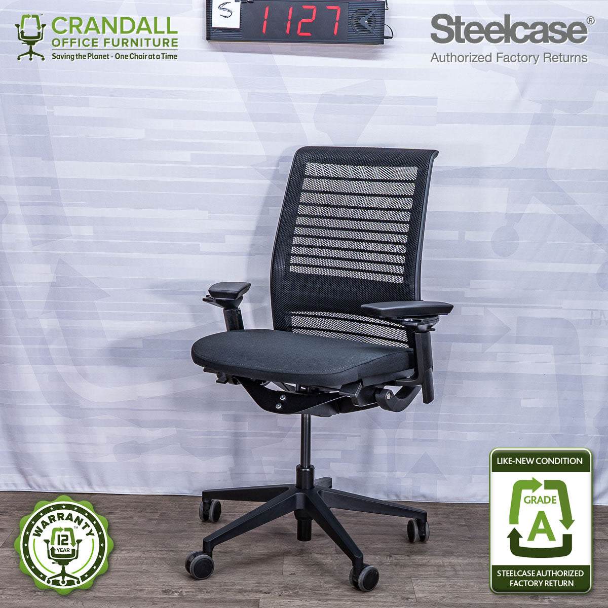S-1127 - Steelcase V2 Think - Grade A