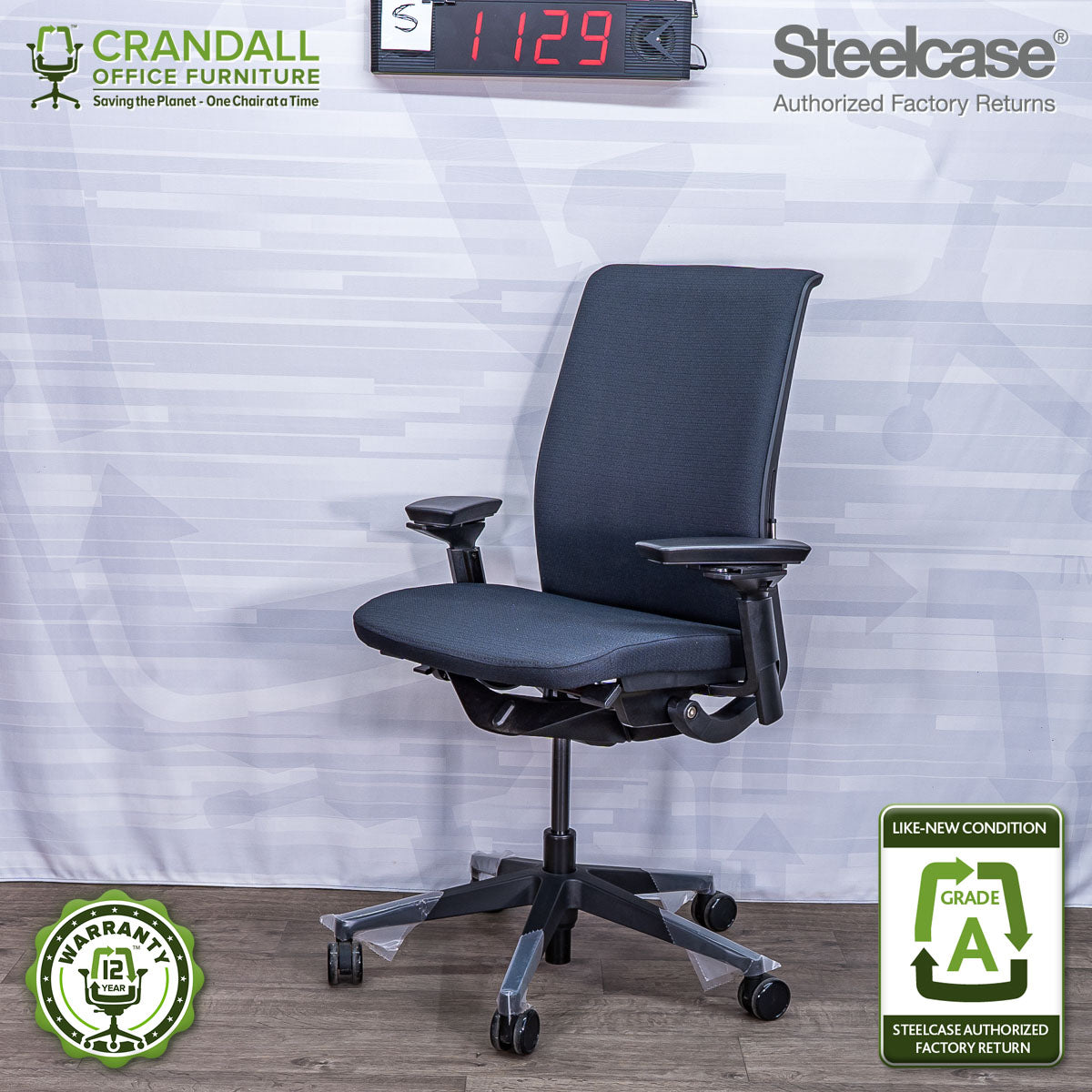 S-1129 - Steelcase V2 Think - Grade A