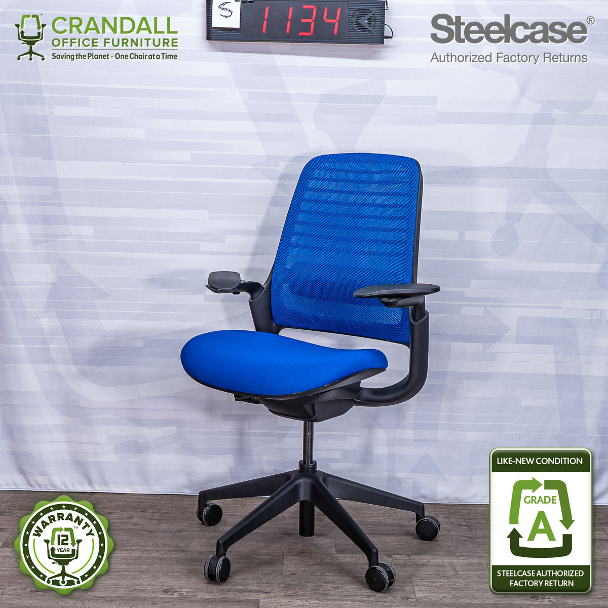 S-1134 - Steelcase Series 1 - Grade A