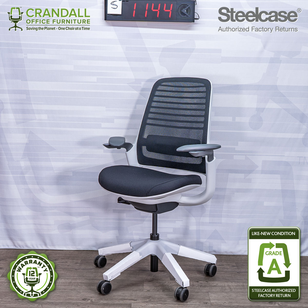 S-1144 - Steelcase Series 1 - Grade A