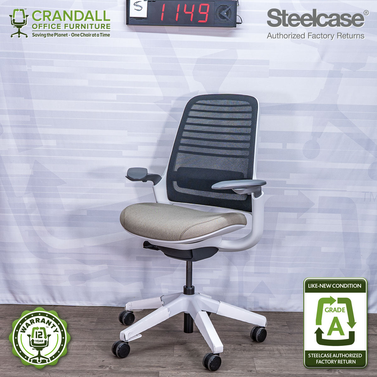 S-1149 - Steelcase Series 1 - Grade A