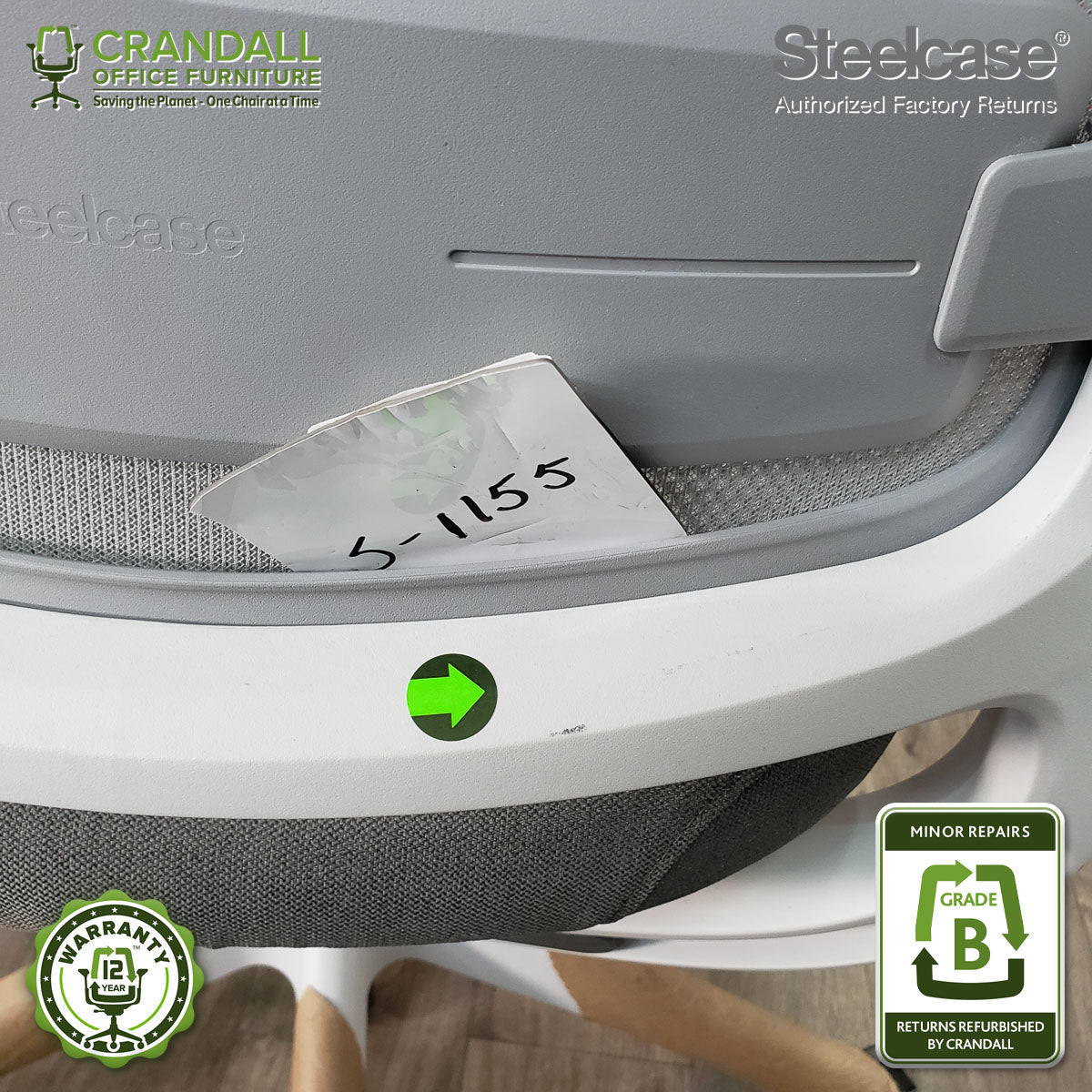 S-1155 - Steelcase Series 1 - Grade B