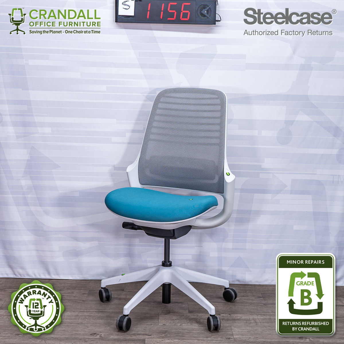 S-1156 - Steelcase Series 1 - Grade B