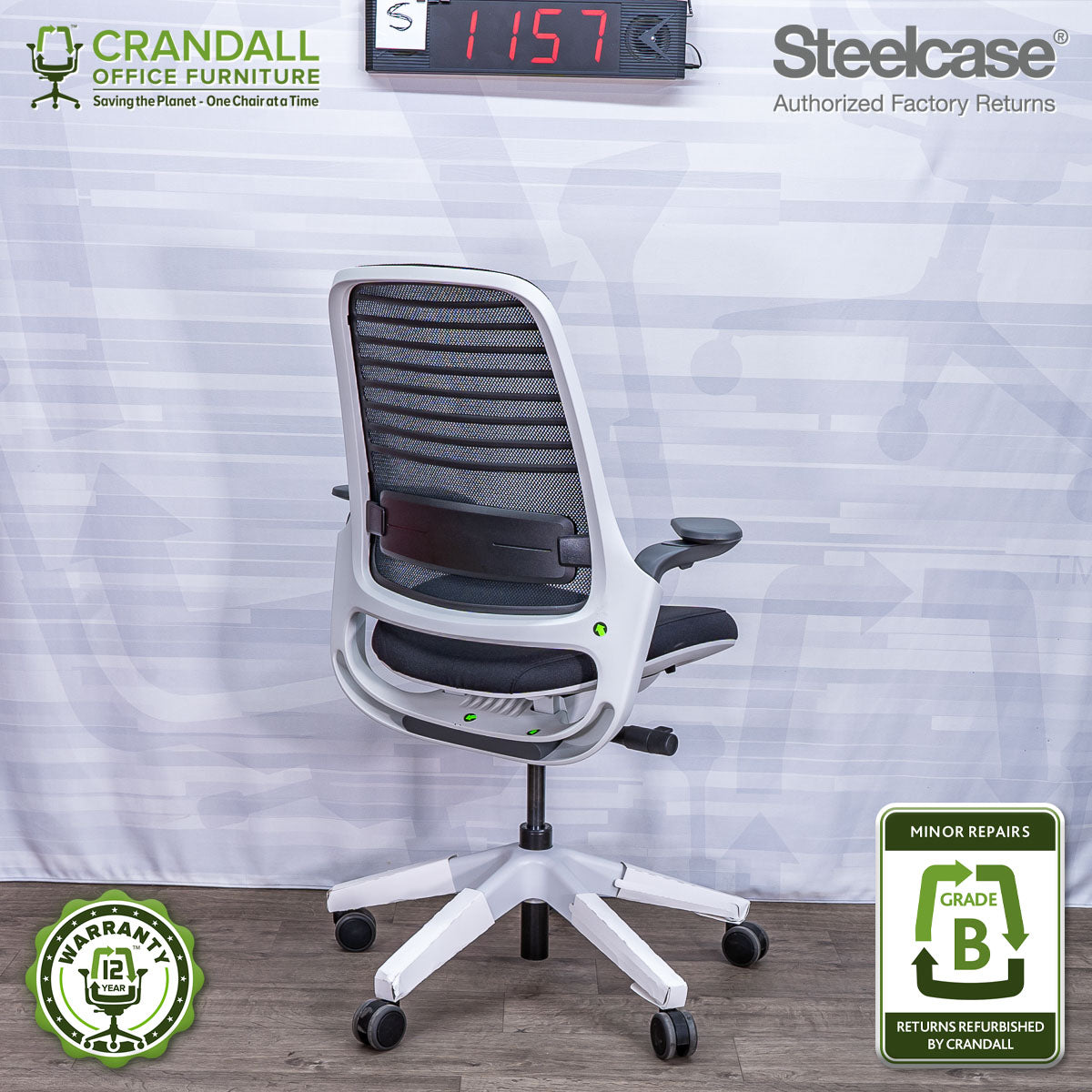 S-1157 - Steelcase Series 1 - Grade B