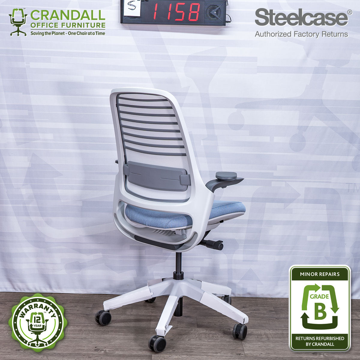 S-1158 - Steelcase Series 1 - Grade B