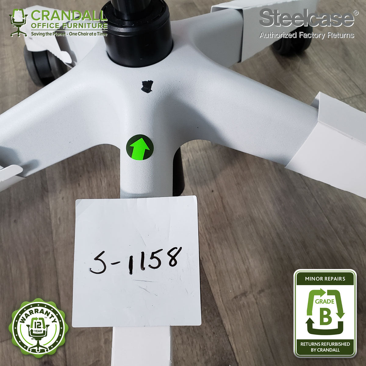 S-1158 - Steelcase Series 1 - Grade B