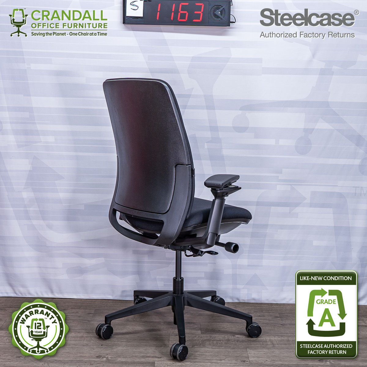S-1163 - Steelcase Amia - Grade A