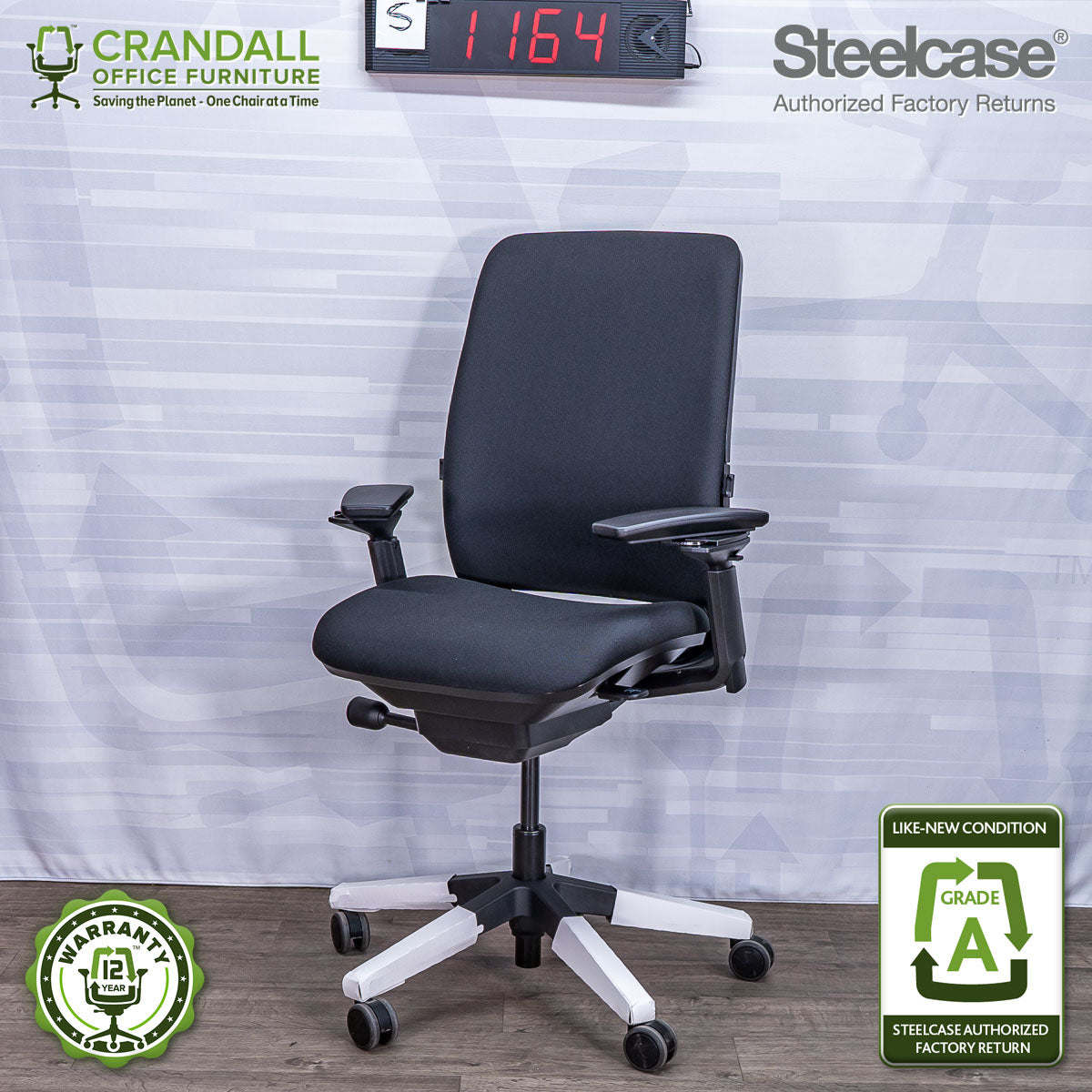 S-1164 - Steelcase Amia - Grade A
