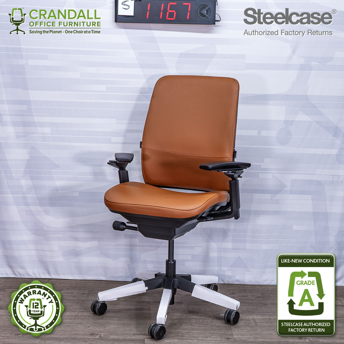 S-1167 - Steelcase Amia - Grade A