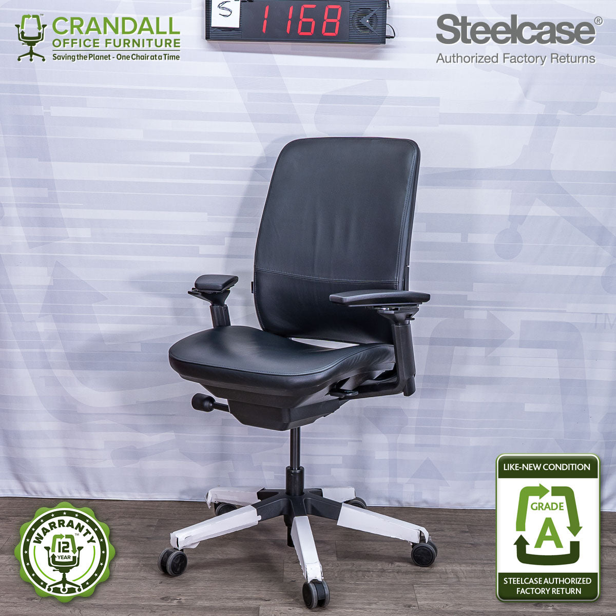 S-1168 - Steelcase Amia - Grade A