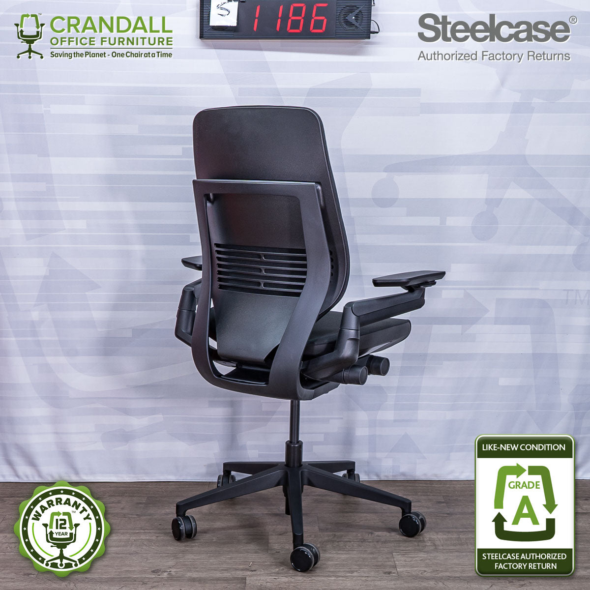 S-1186 - Steelcase Gesture - Grade A