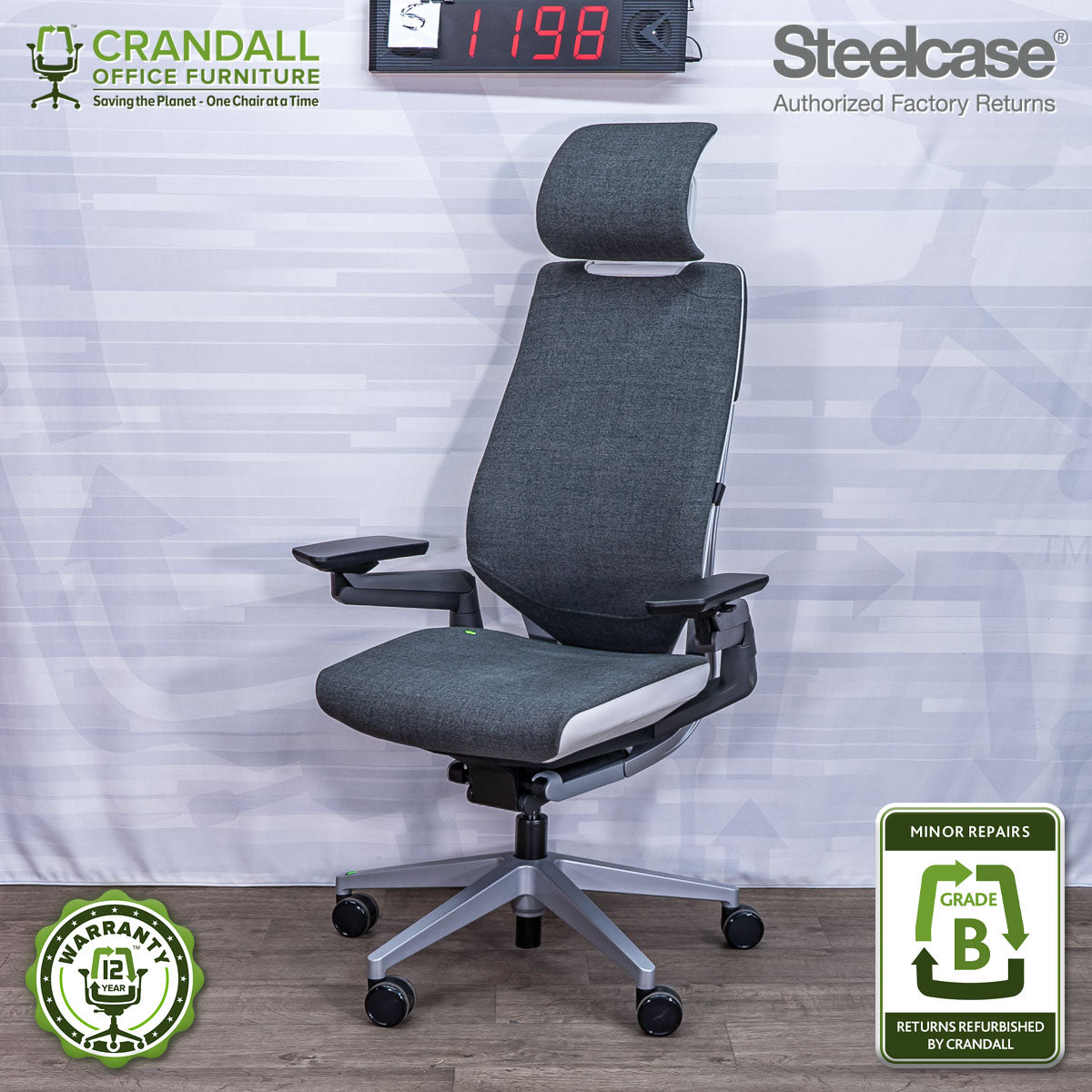 S-1198 - Steelcase Gesture - Grade B