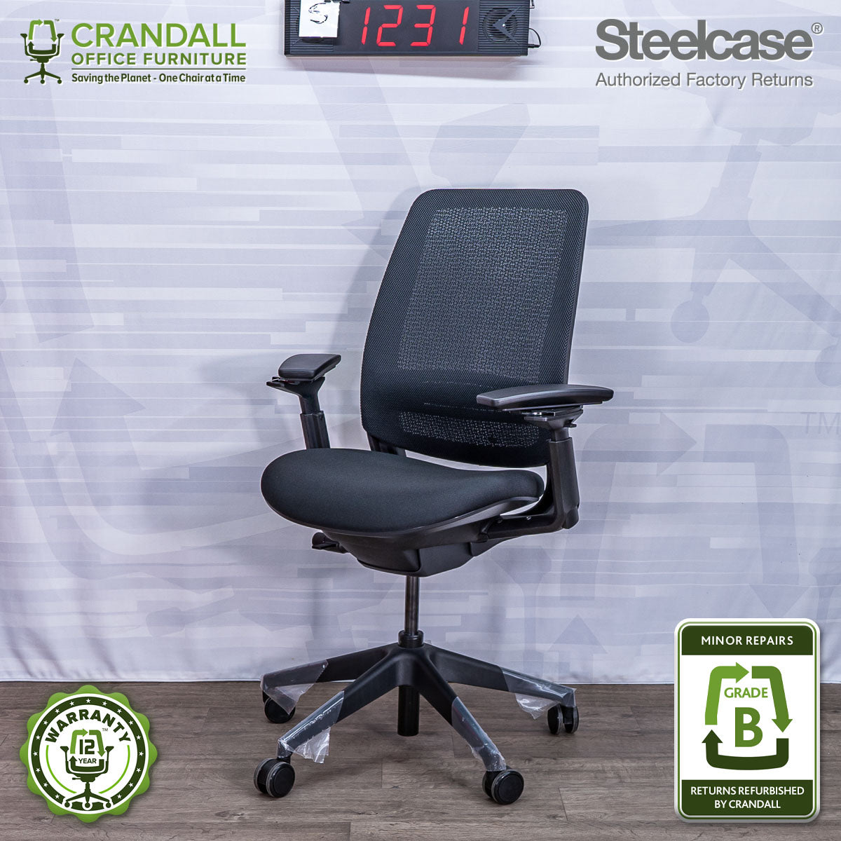 S-1231 - Steelcase Series 2 - Grade B