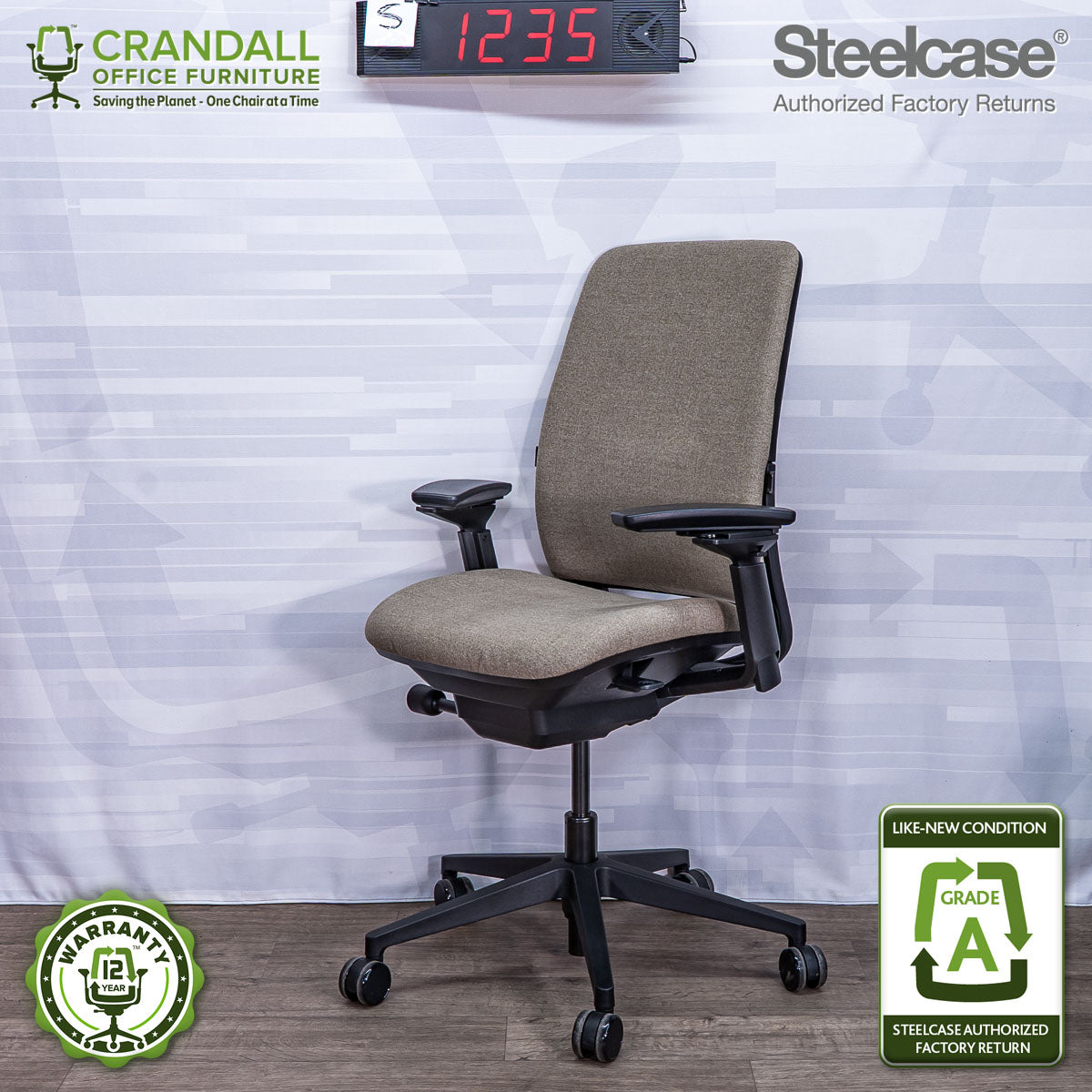 S-1235 - Steelcase Amia - Grade A
