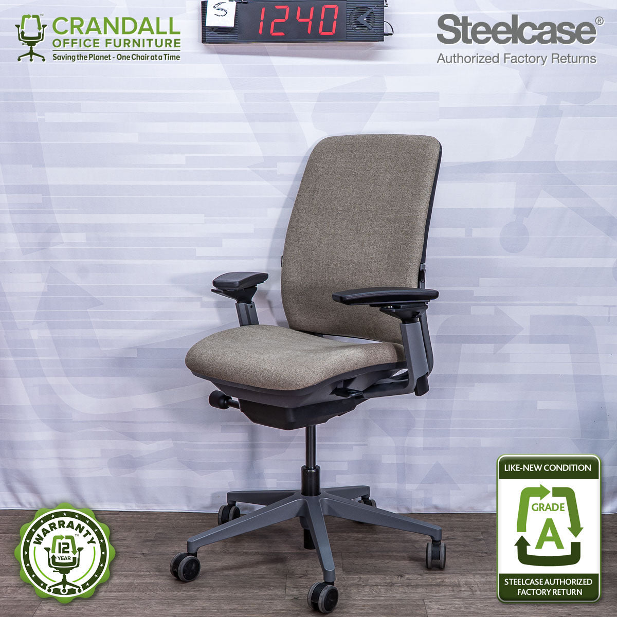 S-1240 - Steelcase Amia - Grade A