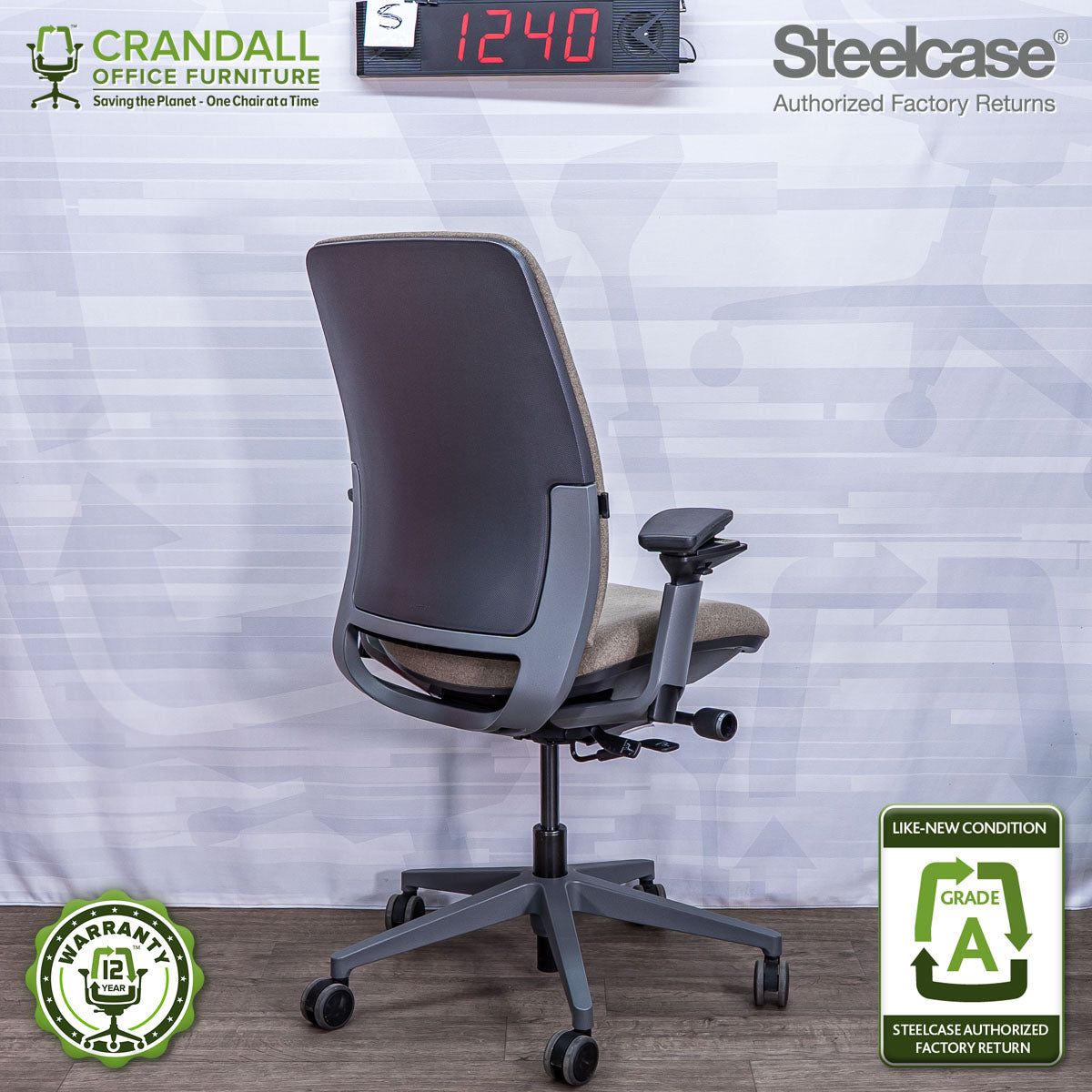 S-1240 - Steelcase Amia - Grade A