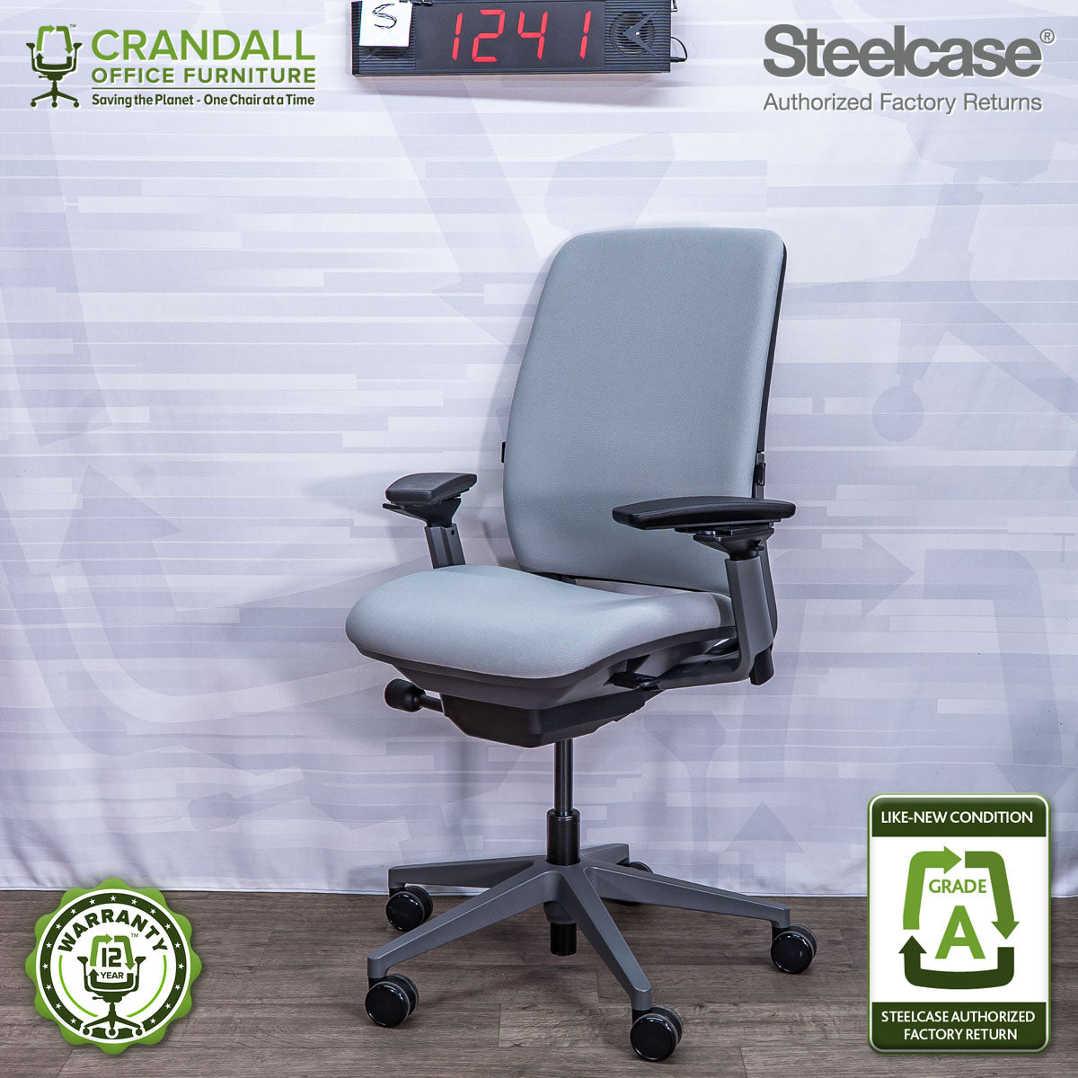 S-1241 - Steelcase Amia - Grade A