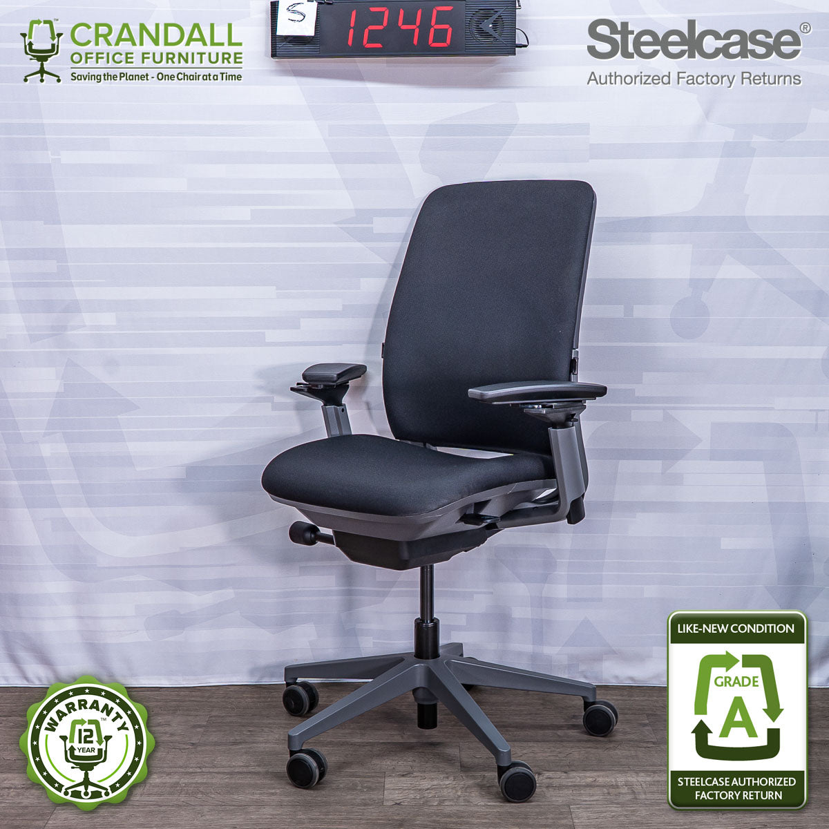 S-1246 - Steelcase Amia - Grade A