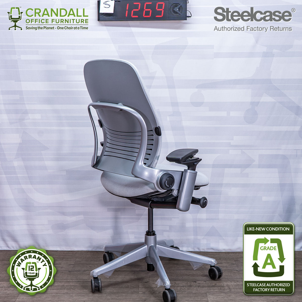 S-1269 - Steelcase V2 Leap - Grade A
