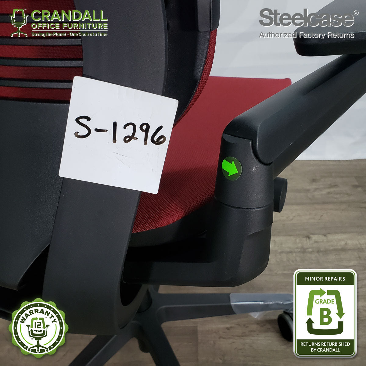 S-1296 - Steelcase Gesture - Grade B