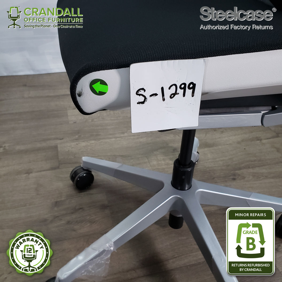 S-1299 - Steelcase Gesture - Grade B