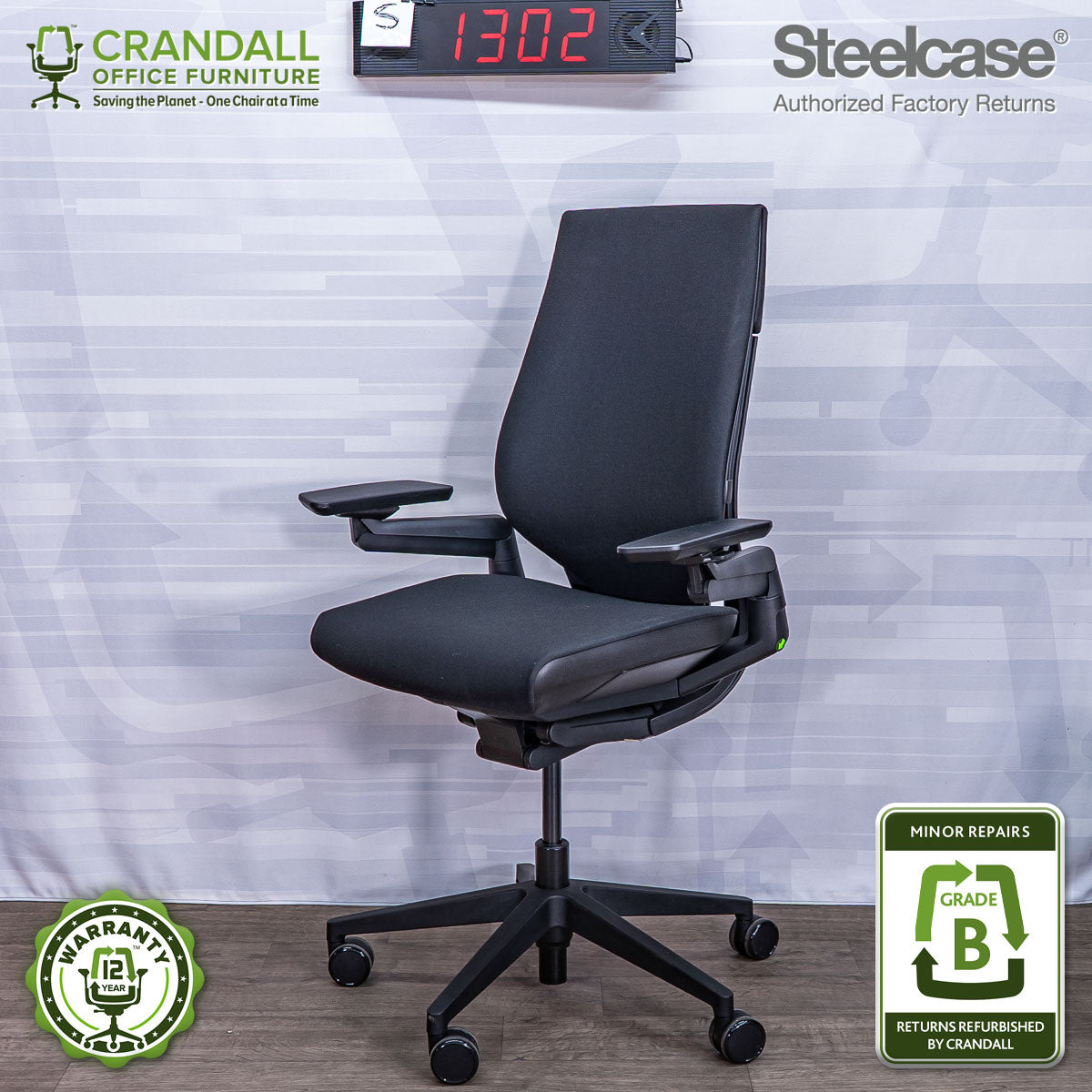 S-1302 - Steelcase Gesture - Grade B