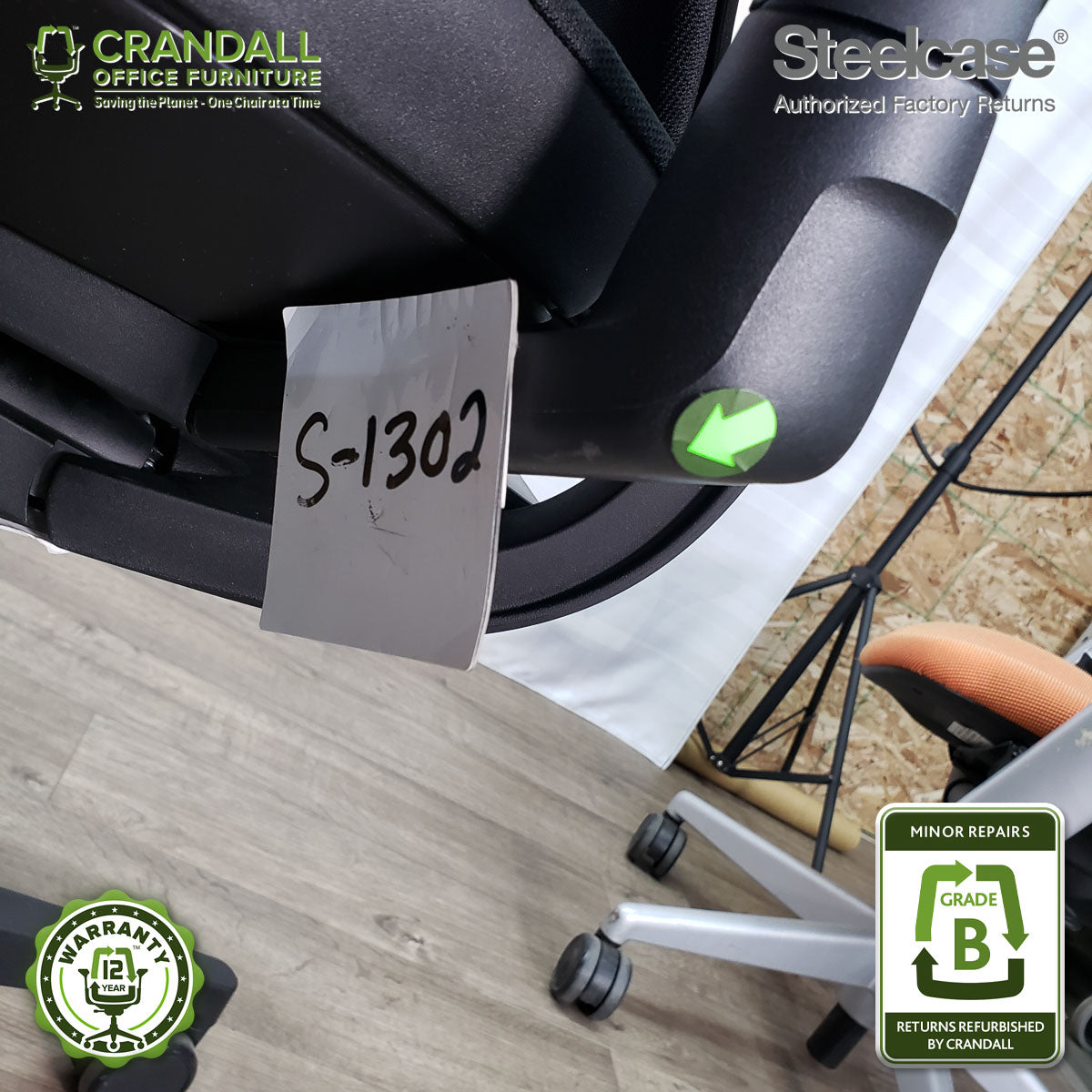 S-1302 - Steelcase Gesture - Grade B