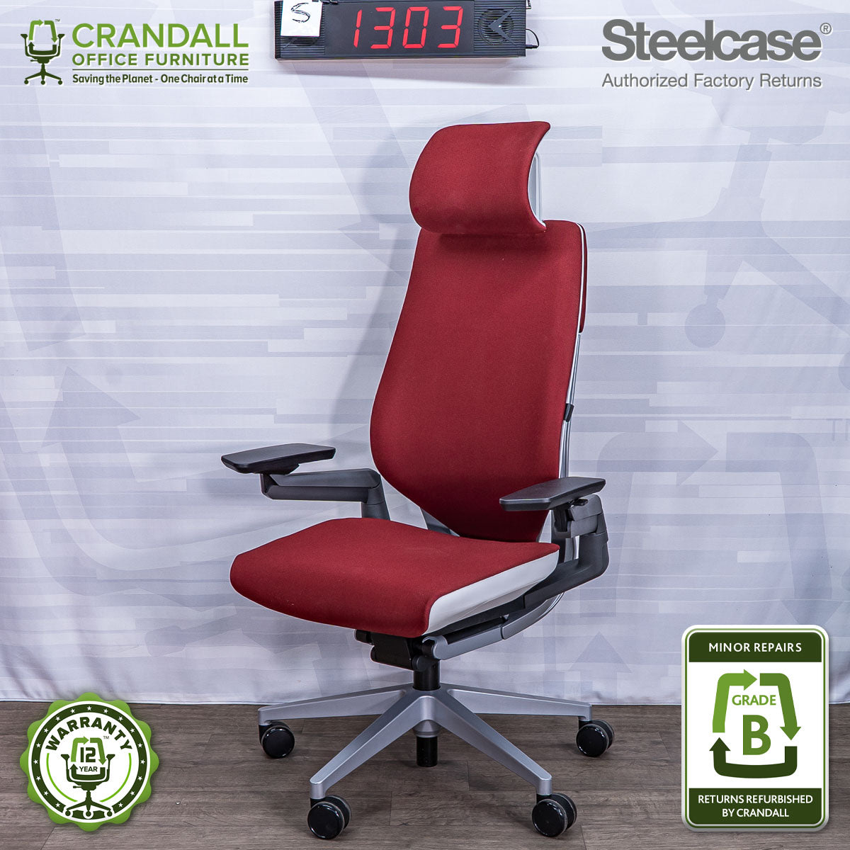 S-1303 - Steelcase Gesture - Grade B