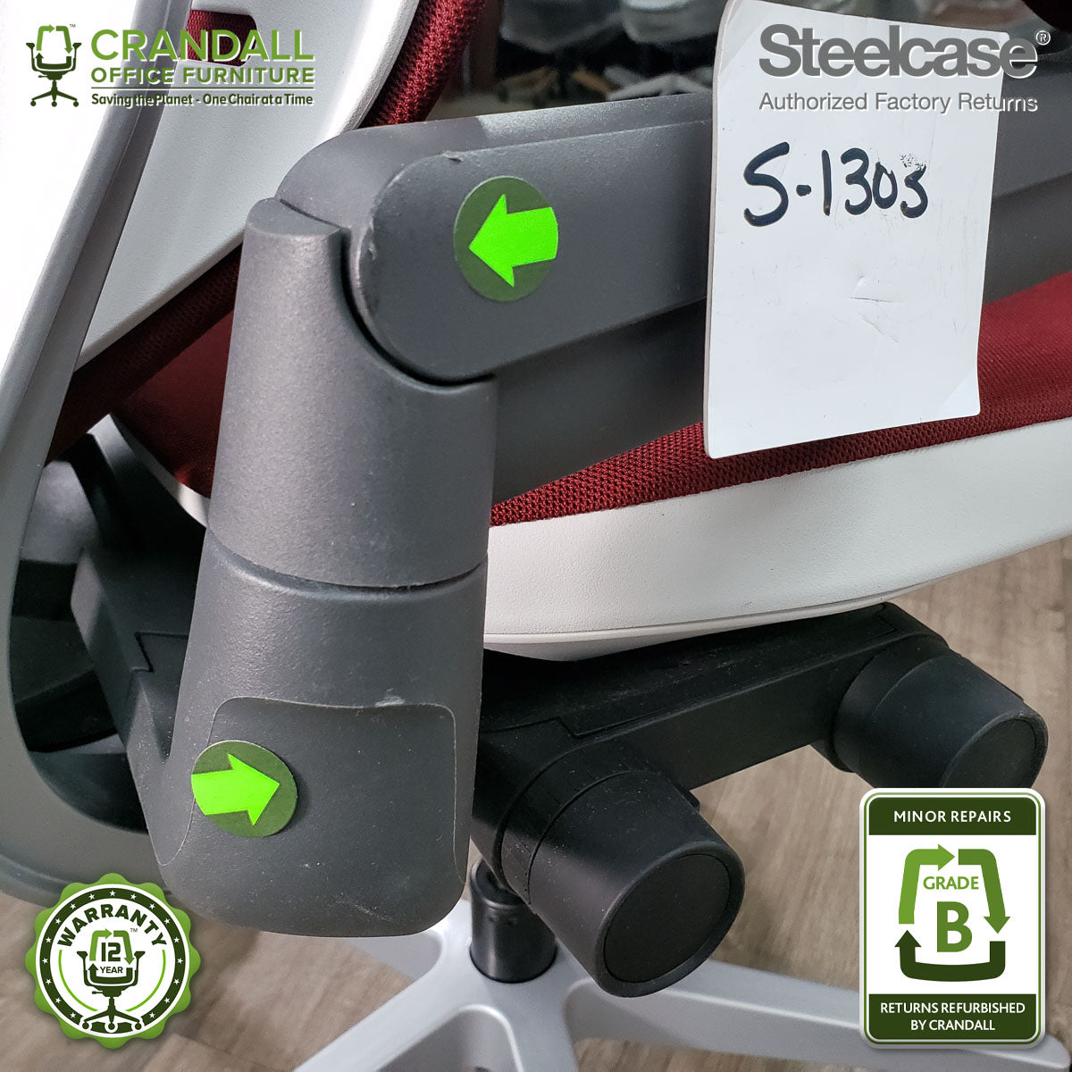 S-1303 - Steelcase Gesture - Grade B