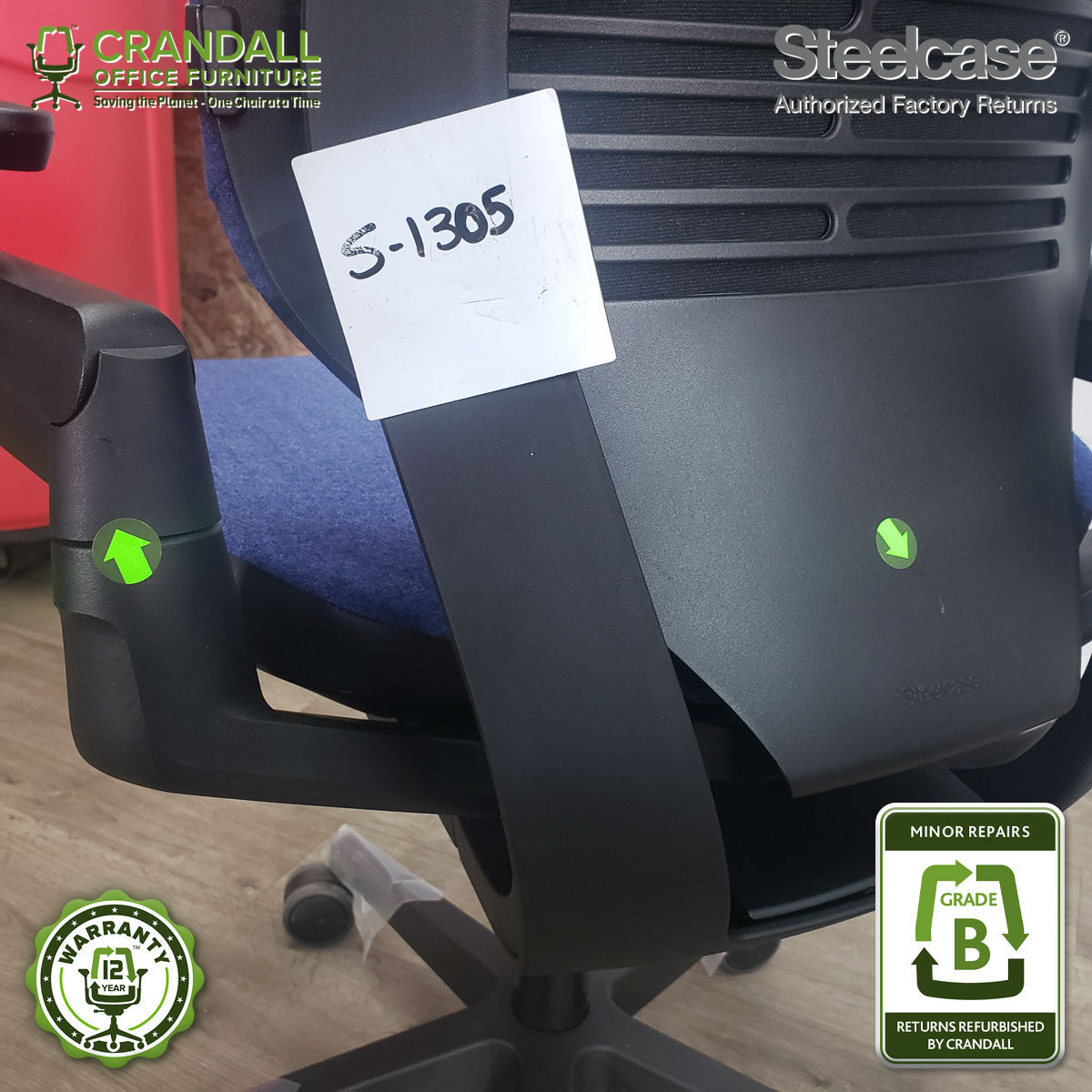 S-1305 - Steelcase Gesture - Grade B