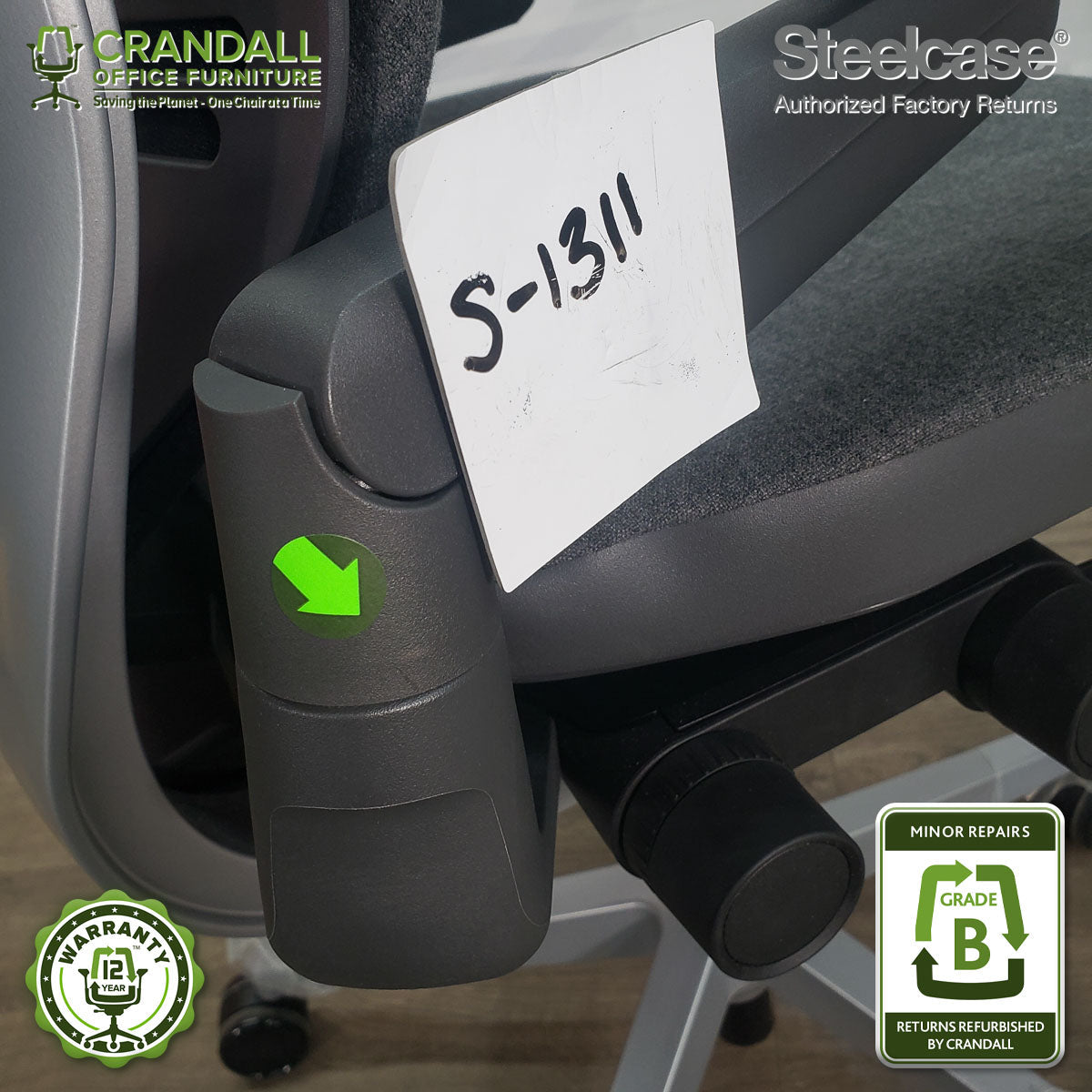 S-1311 - Steelcase Gesture - Grade B