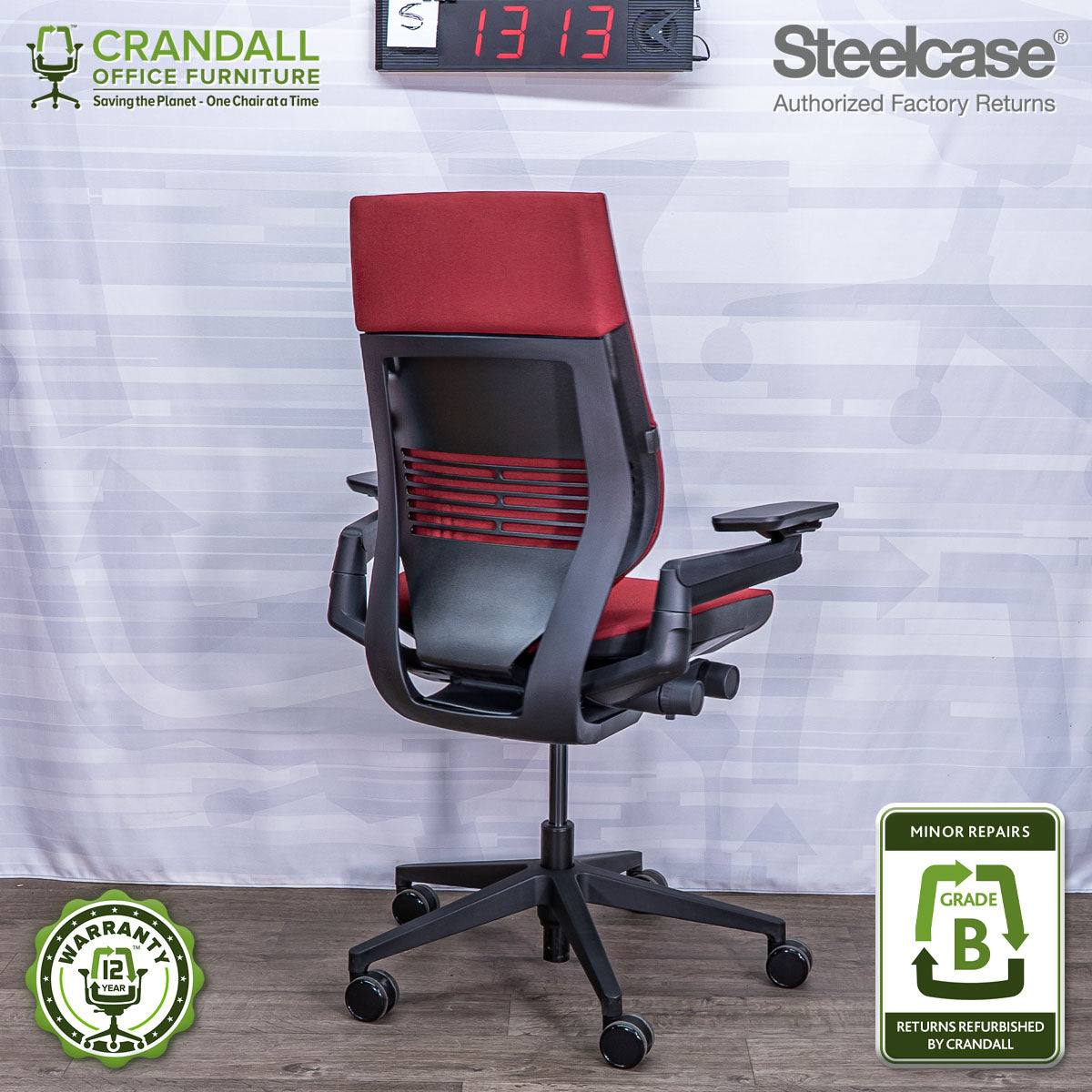 S-1313 - Steelcase Gesture - Grade B