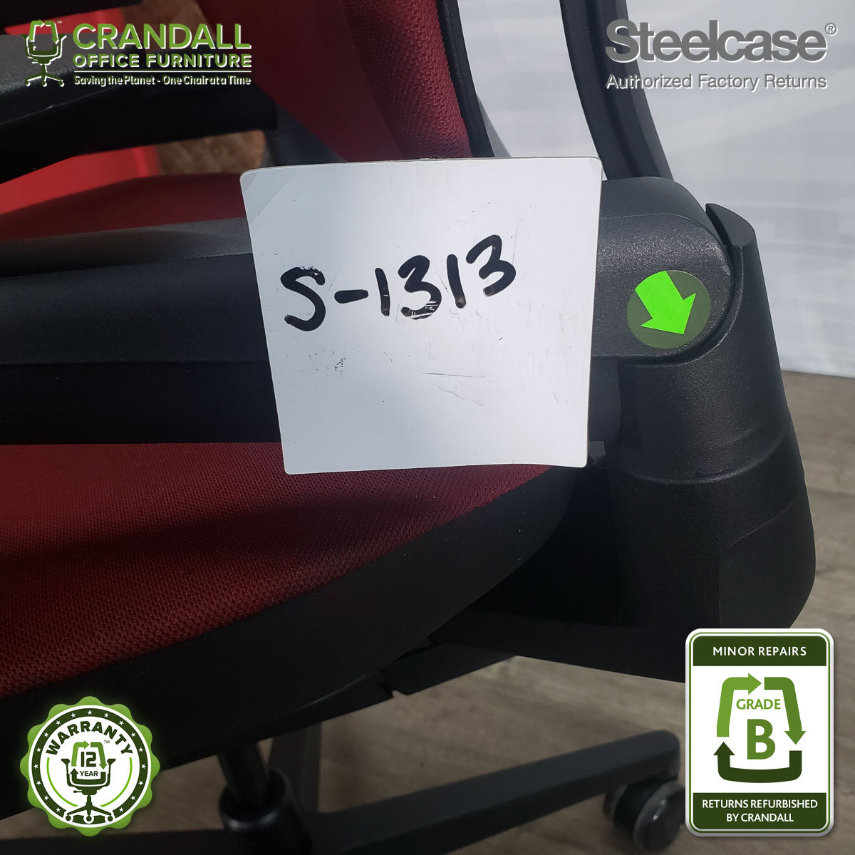 S-1313 - Steelcase Gesture - Grade B