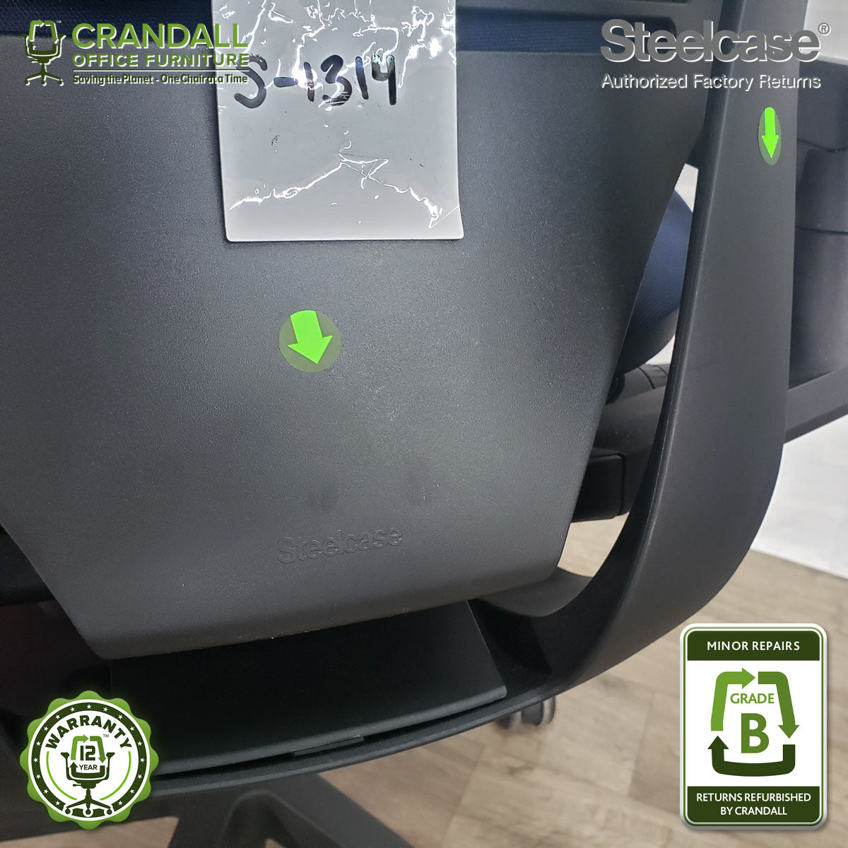 S-1314 - Steelcase Gesture - Grade B