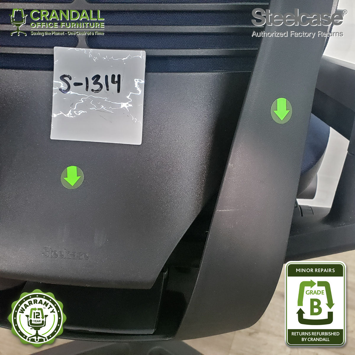 S-1314 - Steelcase Gesture - Grade B