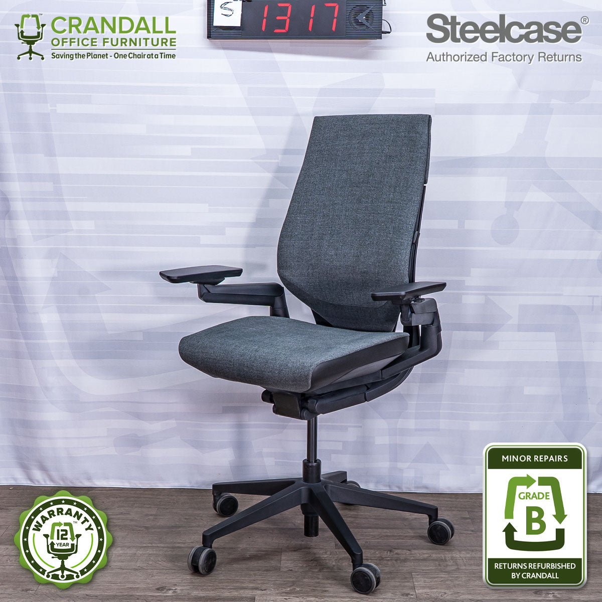S-1317 - Steelcase Gesture - Grade B