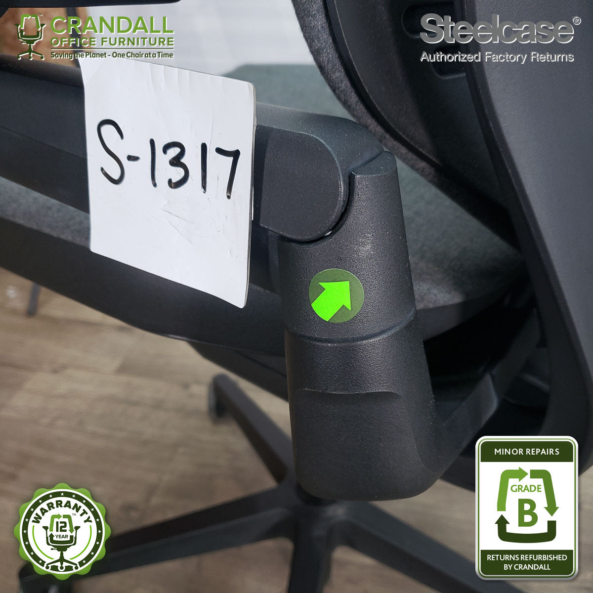 S-1317 - Steelcase Gesture - Grade B