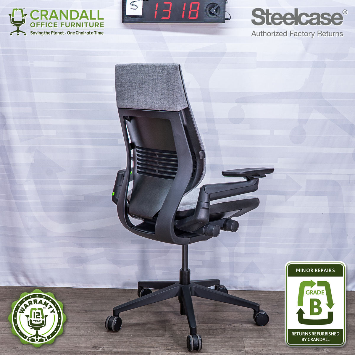 S-1318 - Steelcase Gesture - Grade B