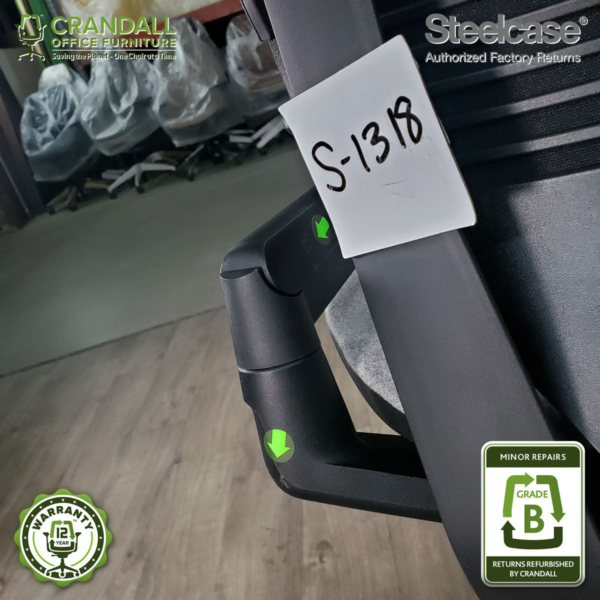 S-1318 - Steelcase Gesture - Grade B