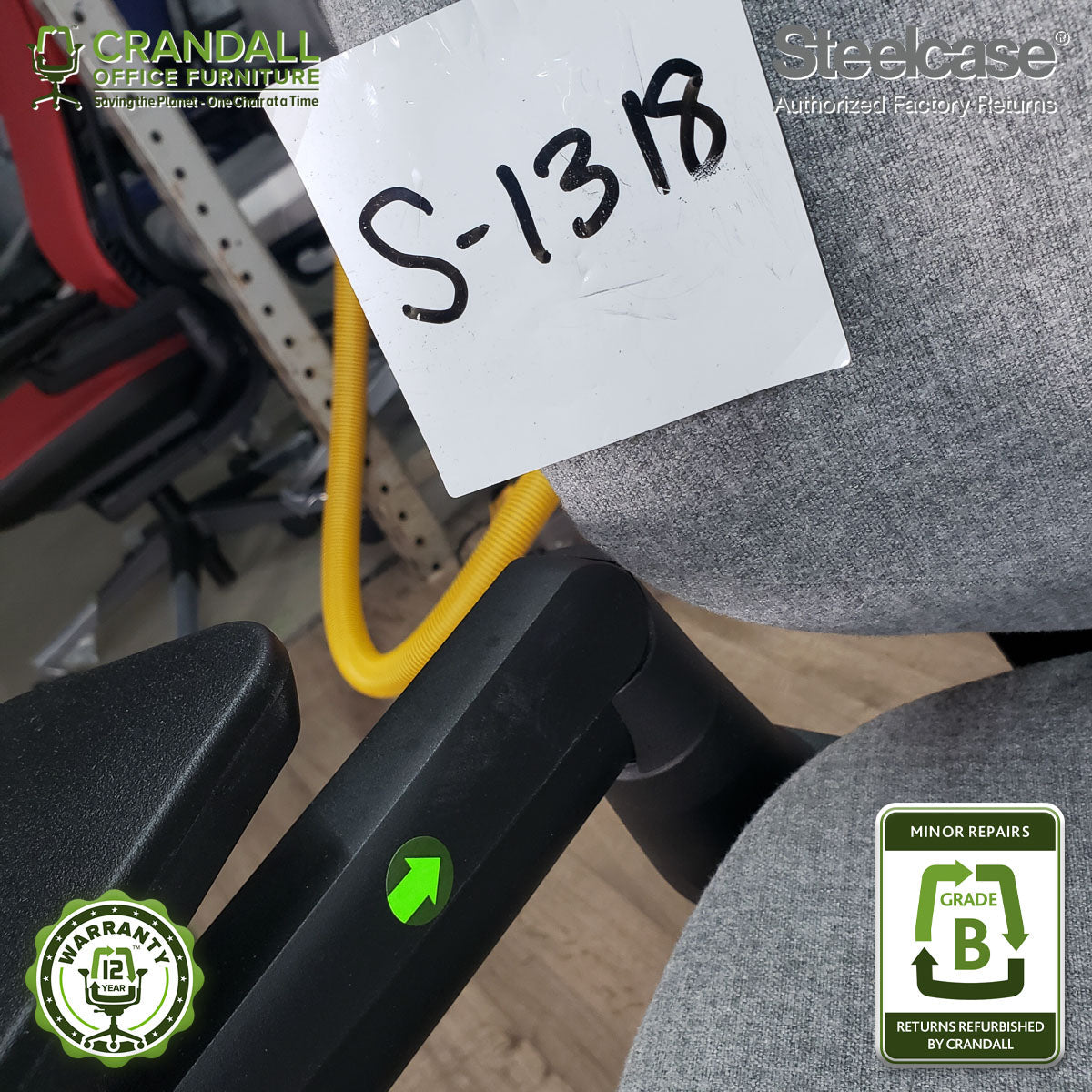 S-1318 - Steelcase Gesture - Grade B