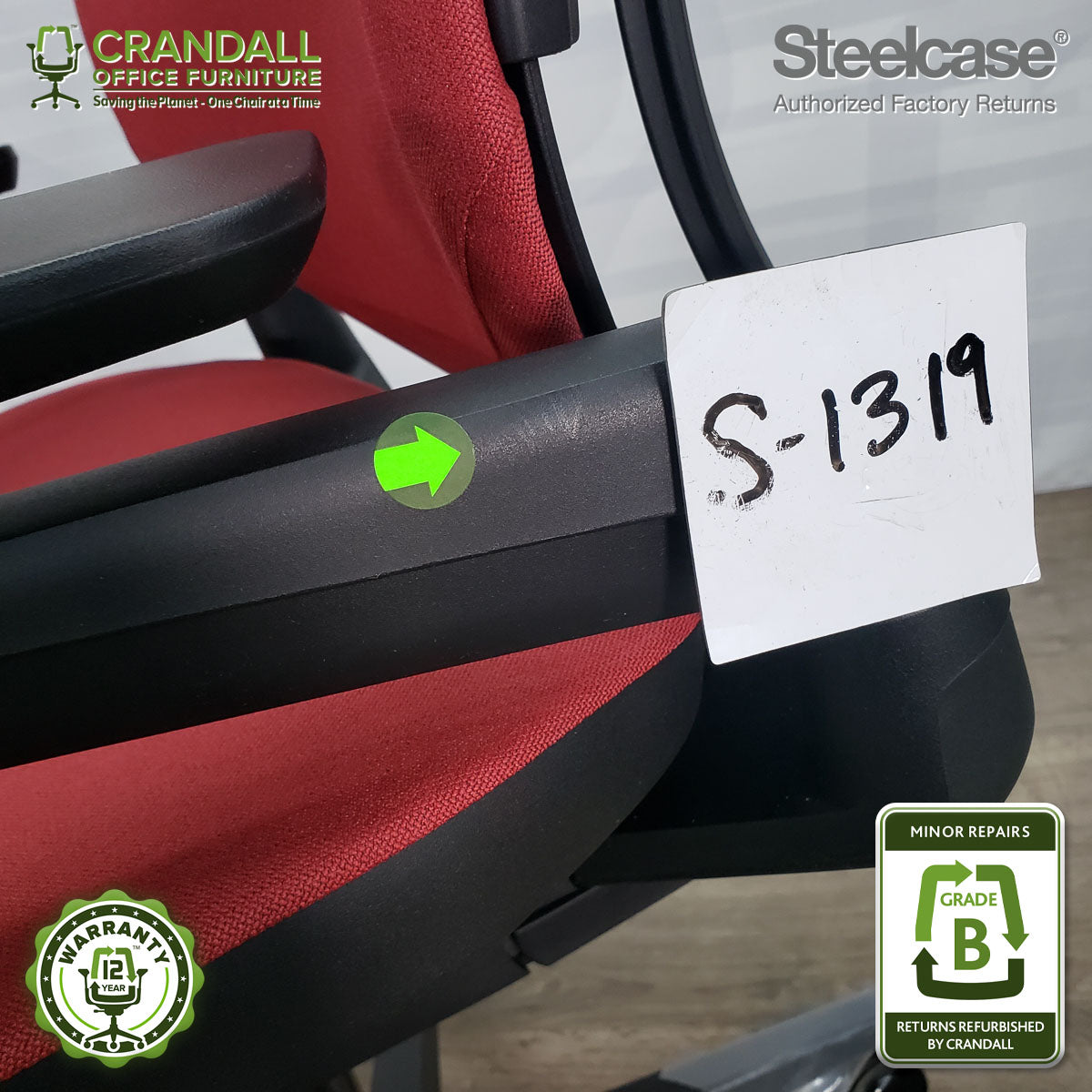 S-1319 - Steelcase Gesture - Grade B