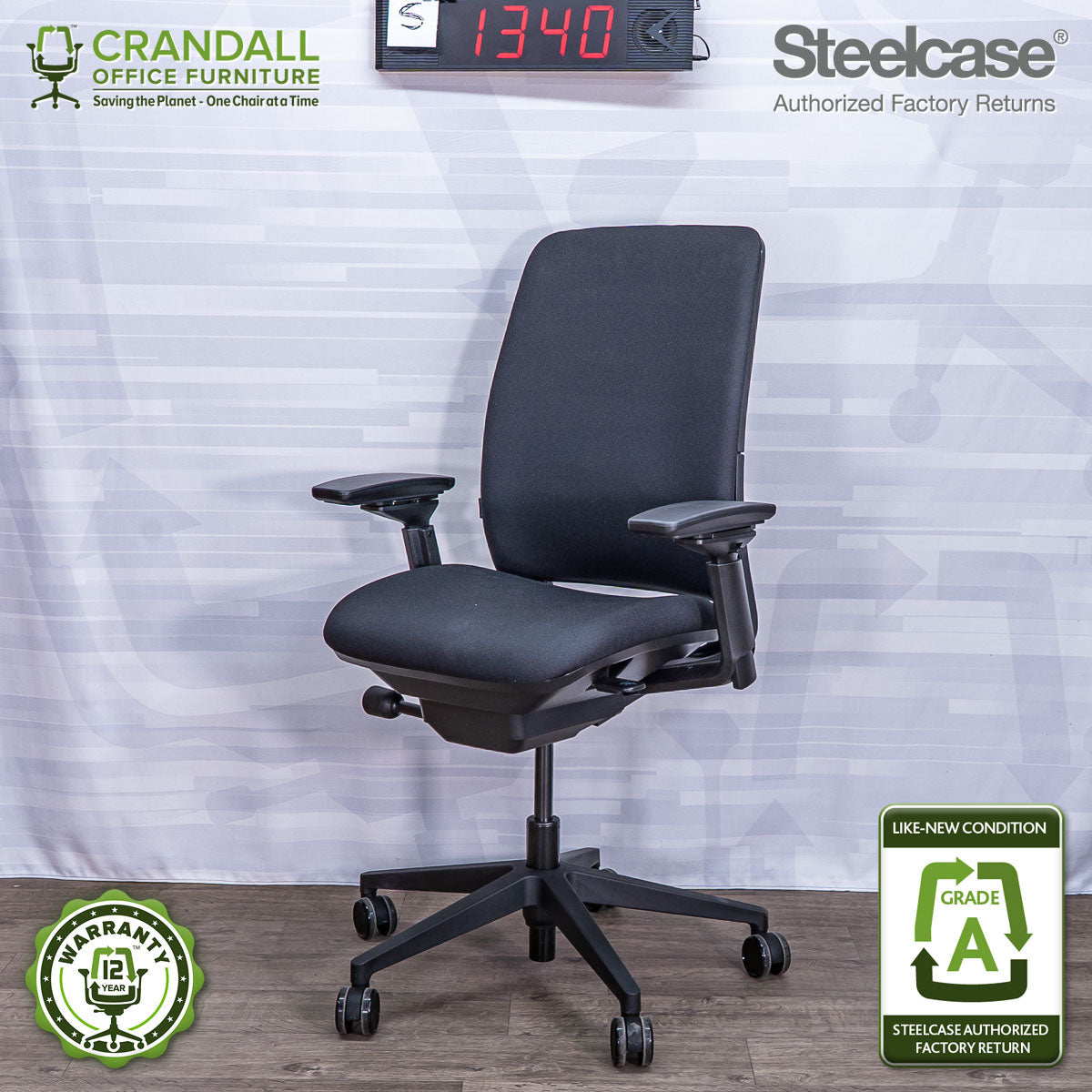 S-1340 - Steelcase Amia - Grade A