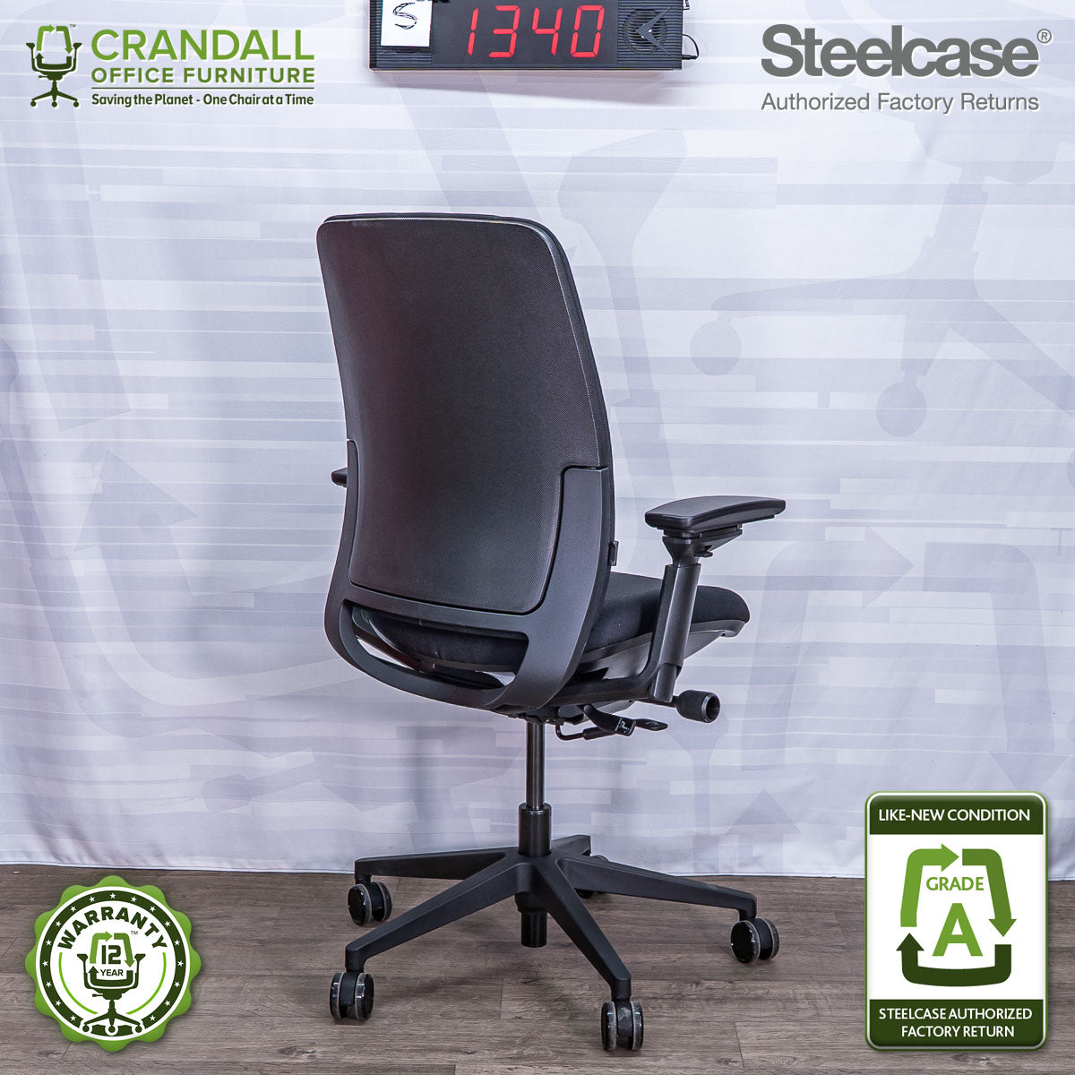 S-1340 - Steelcase Amia - Grade A