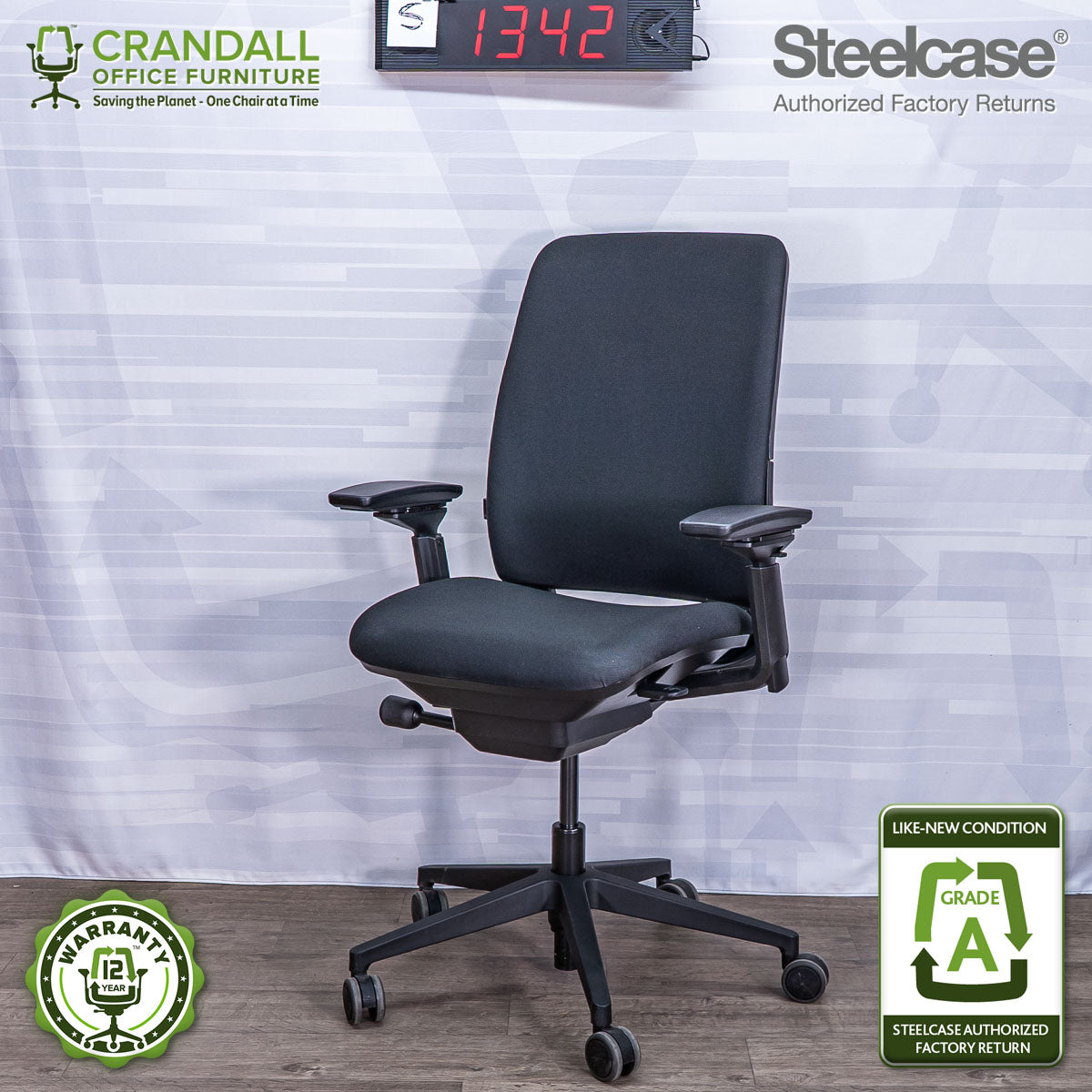 S-1342 - Steelcase Amia - Grade A