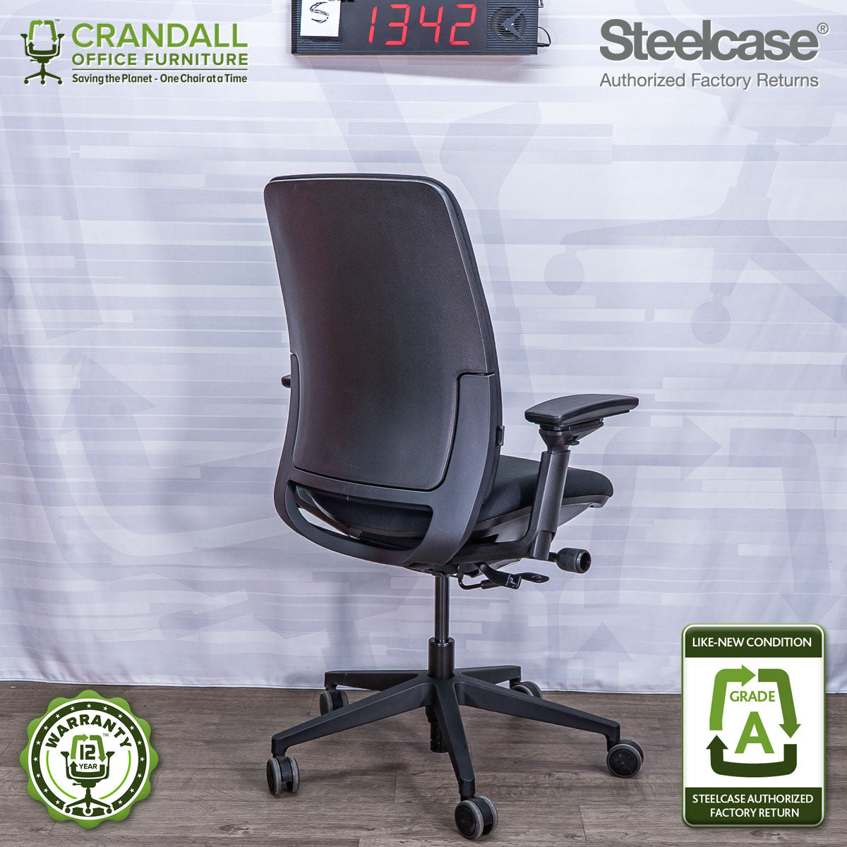 S-1342 - Steelcase Amia - Grade A